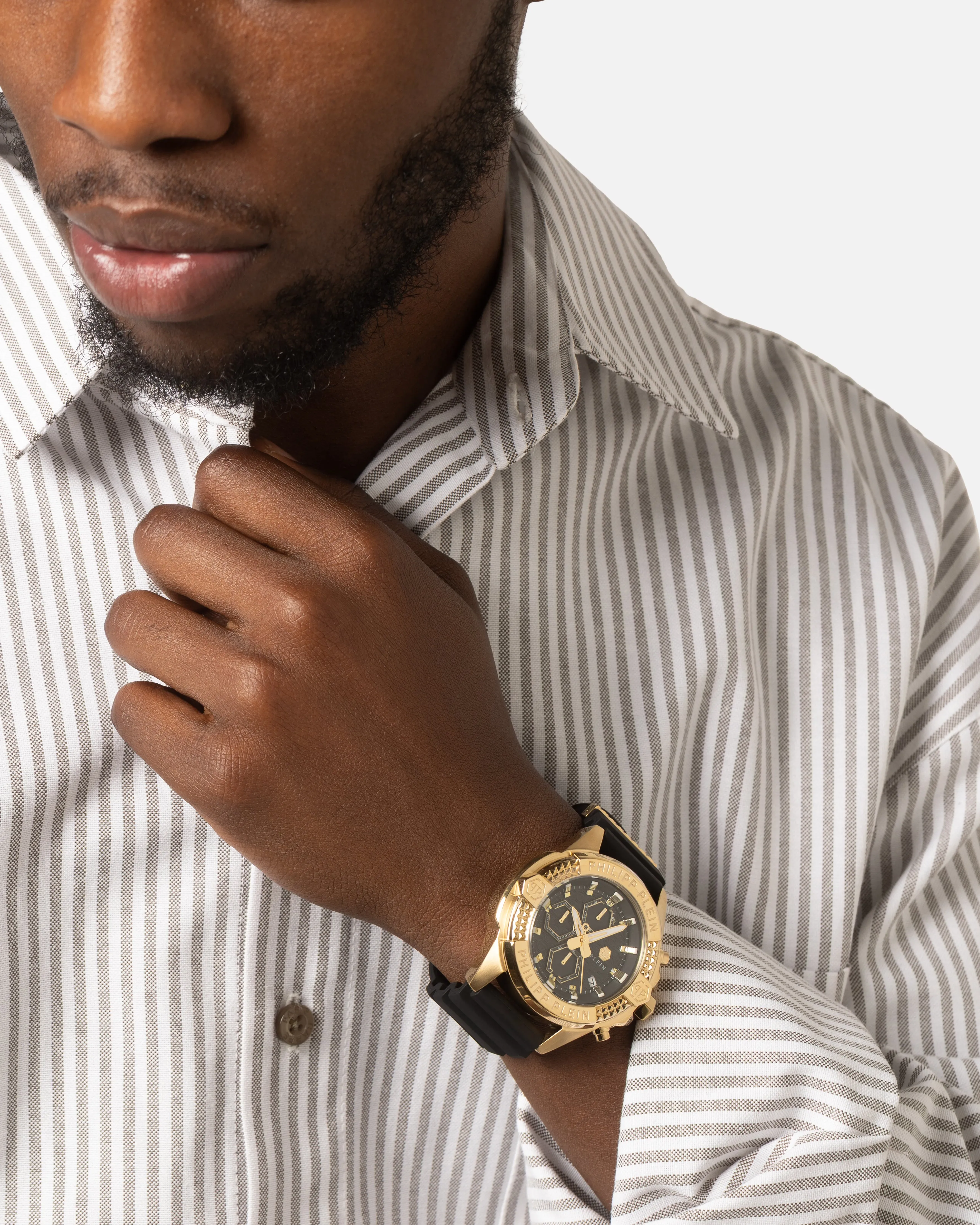 Philipp Plein The Skull Chrono Watch Gold sold by Culture Kings product image thumbnail 4