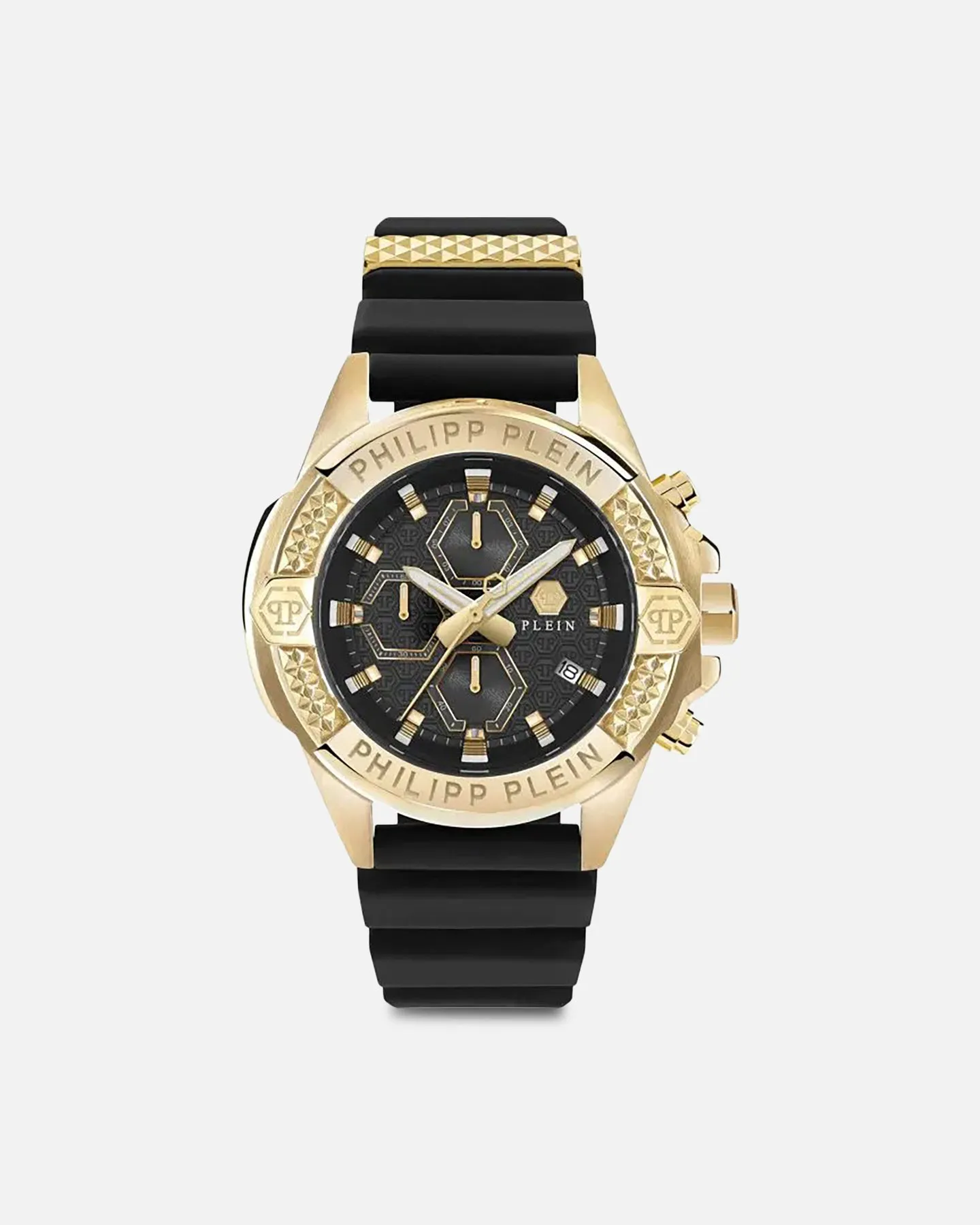 Philipp Plein The Skull Chrono Watch Gold sold by Culture Kings