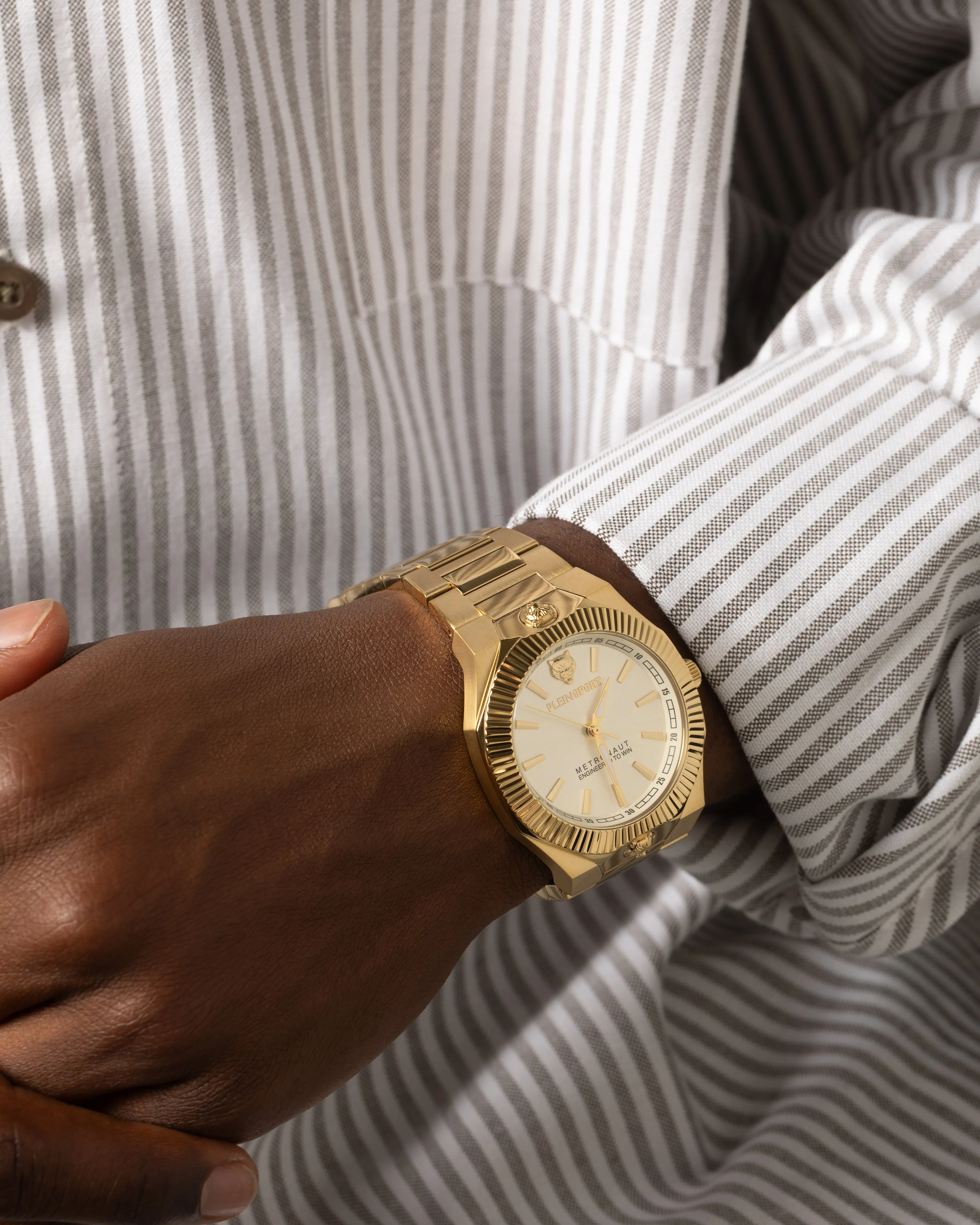 Phillip Plien Sport Metronaut Bracelet Watch Gold sold by Culture Kings product image thumbnail 2