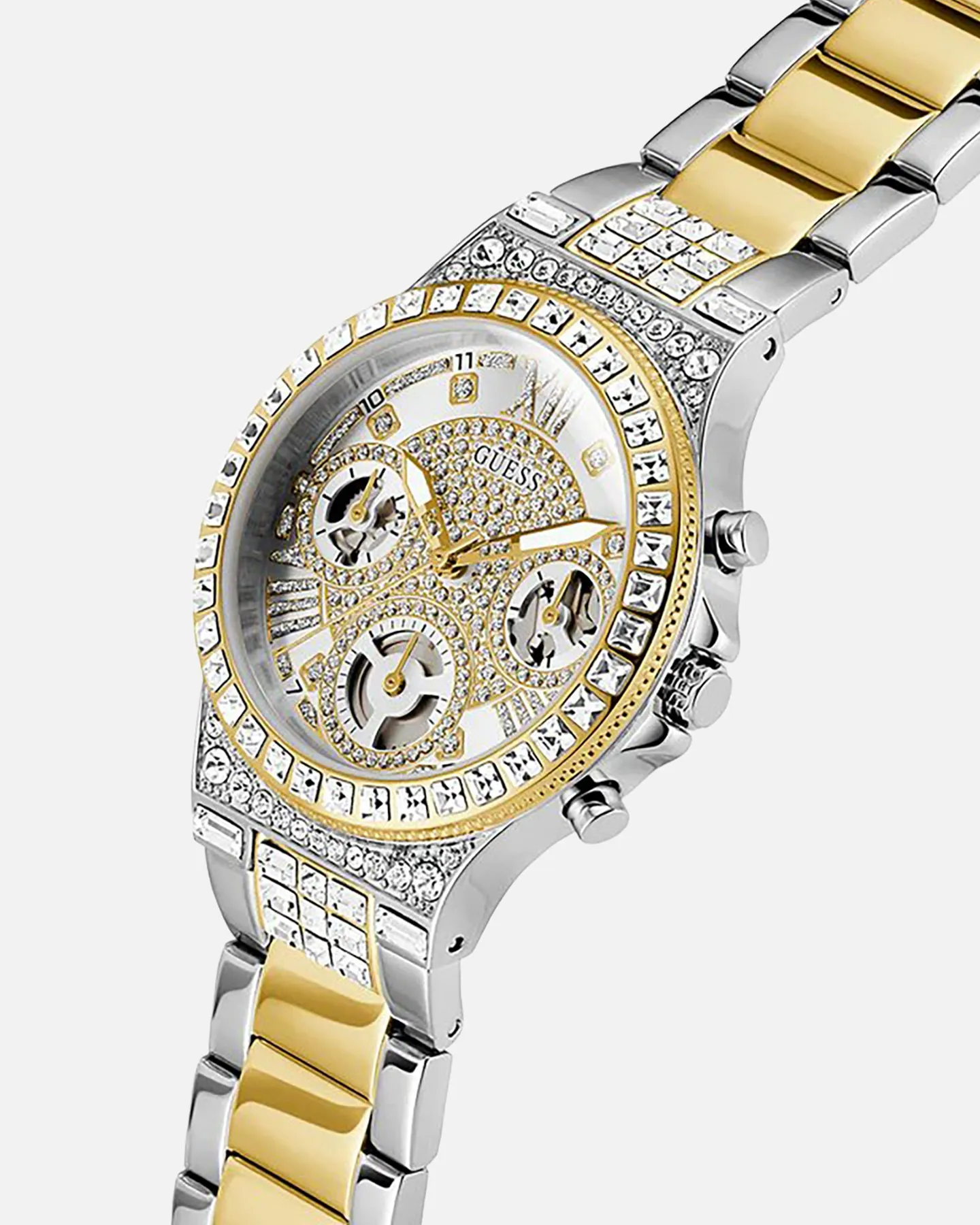 Guess Mainline Moonlight Two Tone Bracelet Watch White sold by Culture Kings product image thumbnail 2