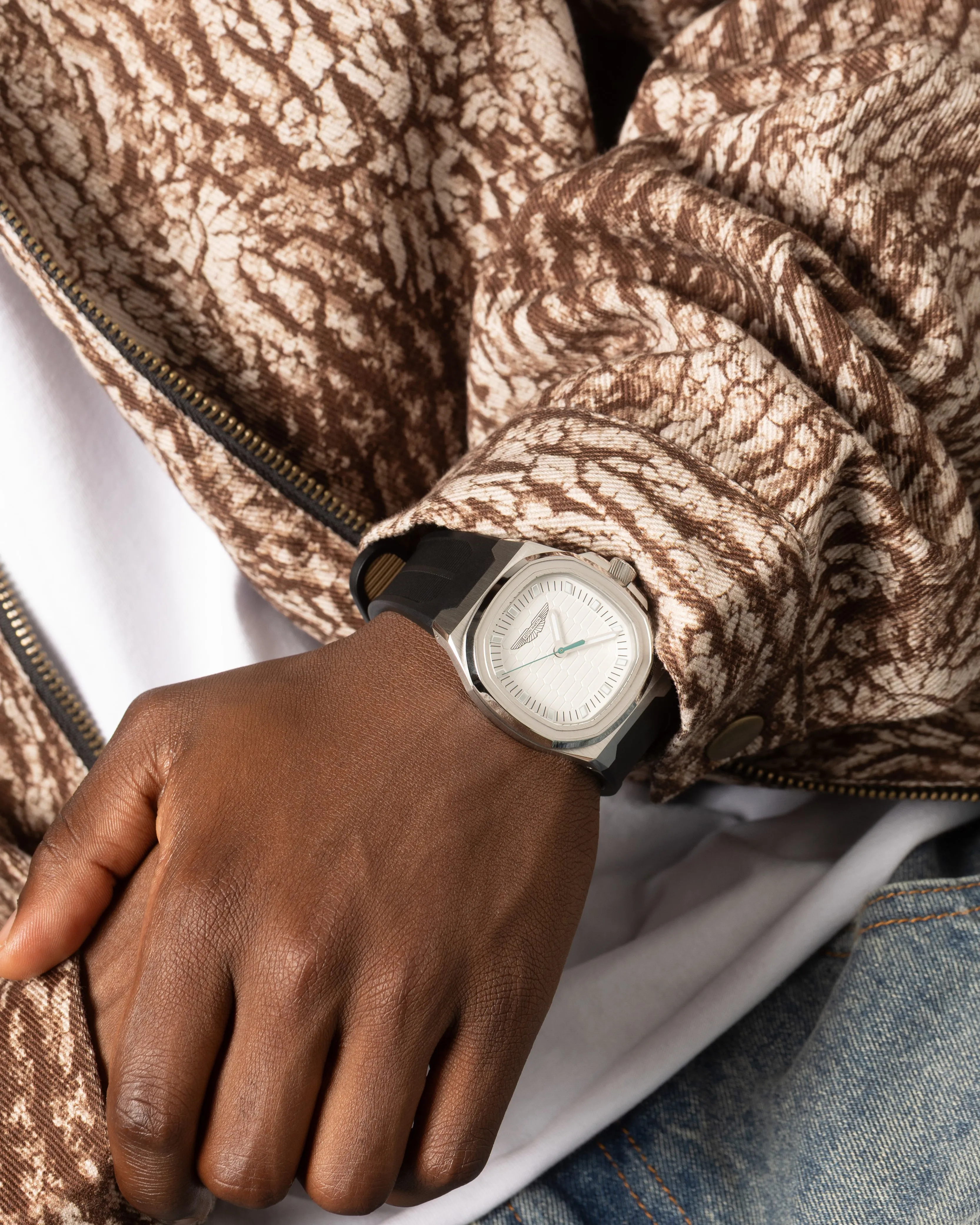 Aston Martin GPQ IP Watch Silver sold by Culture Kings product image thumbnail 2