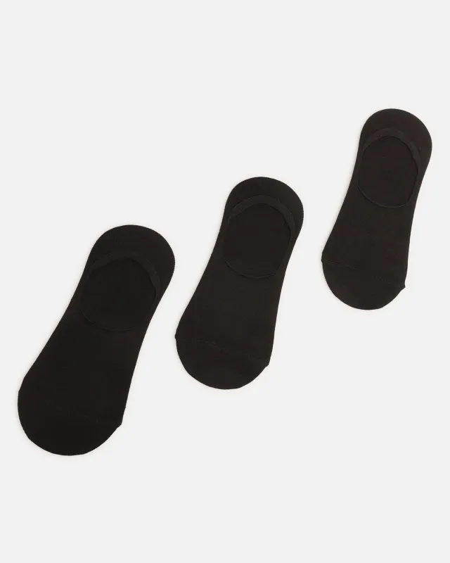 American Thrift Classic No Show Socks 3 Pack Black sold by Culture Kings