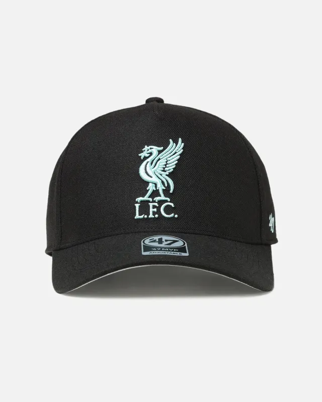 47 Brand Liverpool Football Club 'Black Turquoise' 47 MVP Snapback Black/Turquoise sold by Culture Kings