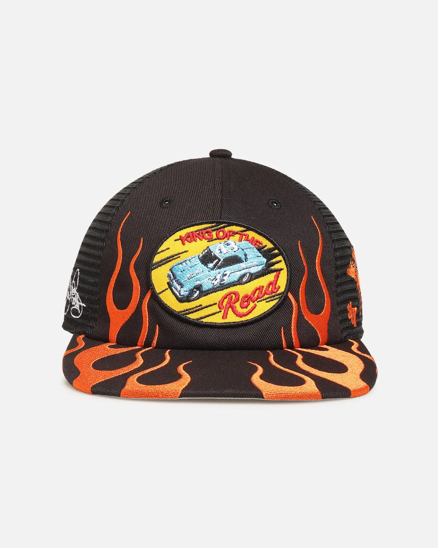 47 Brand X Market Studios 'Inferno' 47 Captain Snapback Black sold by Culture Kings