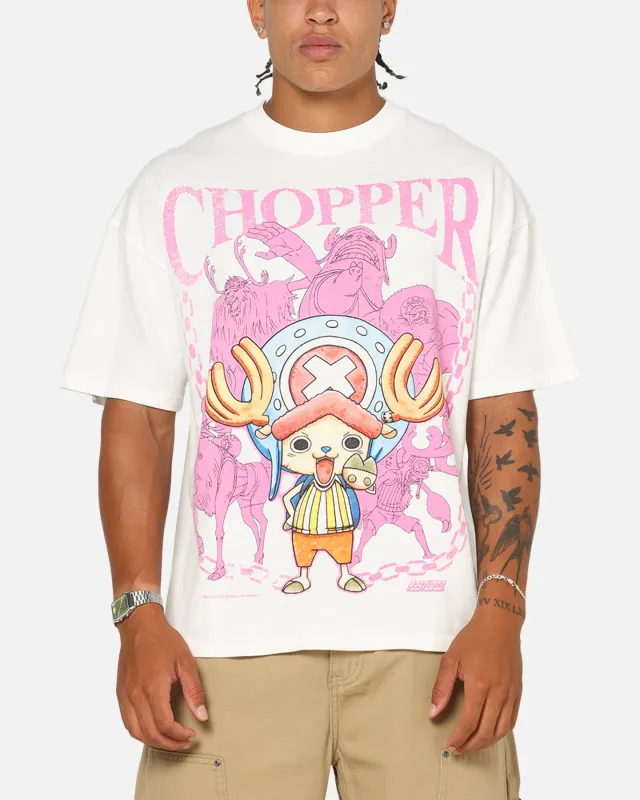 73Studio X One Piece Chopper Vintage T-Shirt Off White sold by Culture Kings