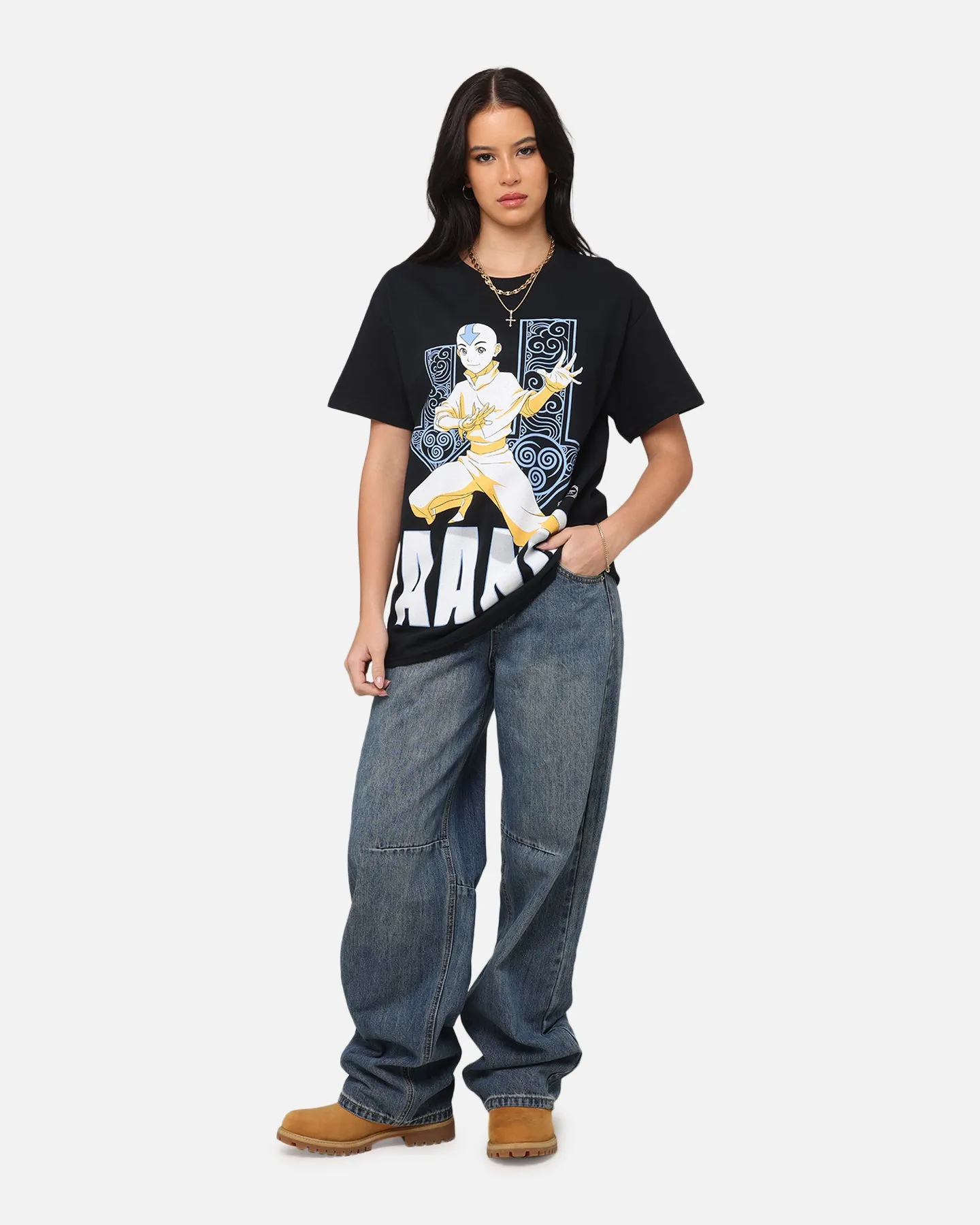 73Studio X Avatar: The Last Airbender Aang Arrows T-Shirt Black sold by Culture Kings product image thumbnail 2