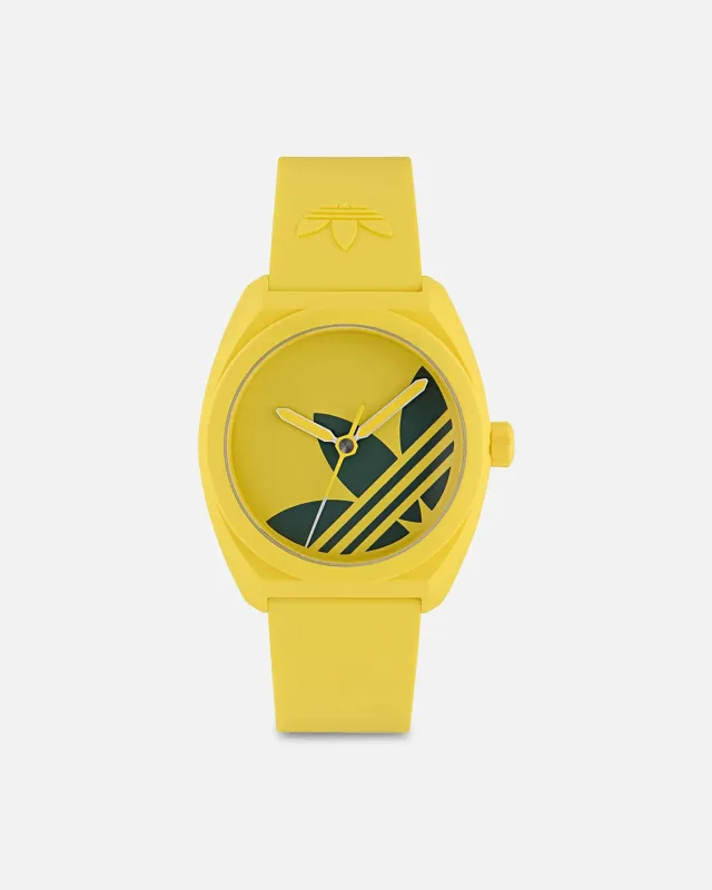 Adidas Project Three Yellow Eco-Ceramic Watch Yellow sold by Culture Kings