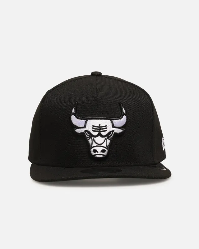 New Era Chicago Bulls 'Classic' 9FIFTY A-Frame Snapback Black made by New Era