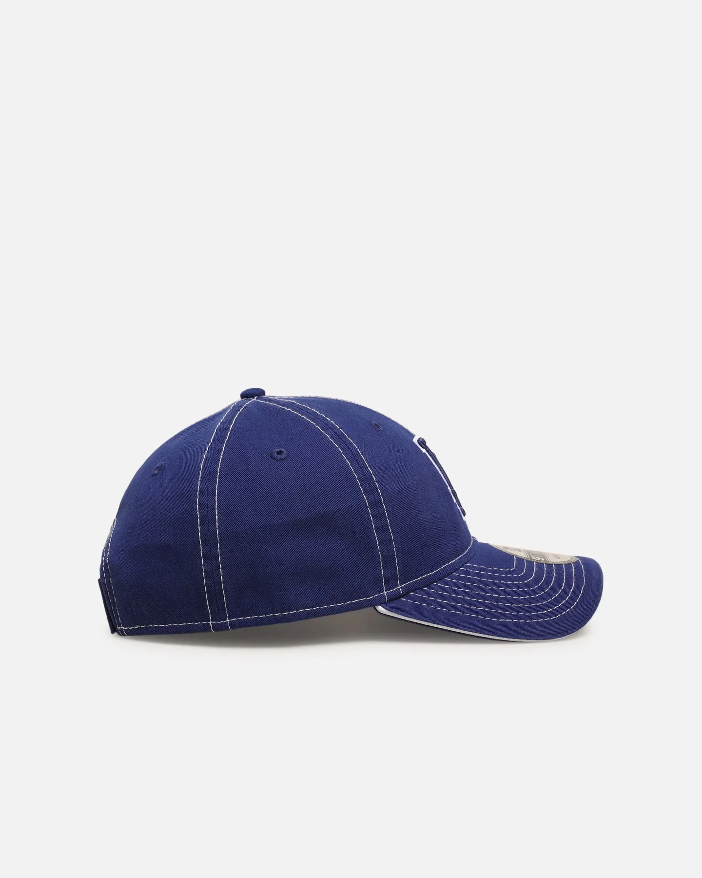 New Era Los Angeles Dodgers 'Contrast Stitch' 9TWENTY Strapback Official Team Colour sold by Culture Kings product image thumbnail 3