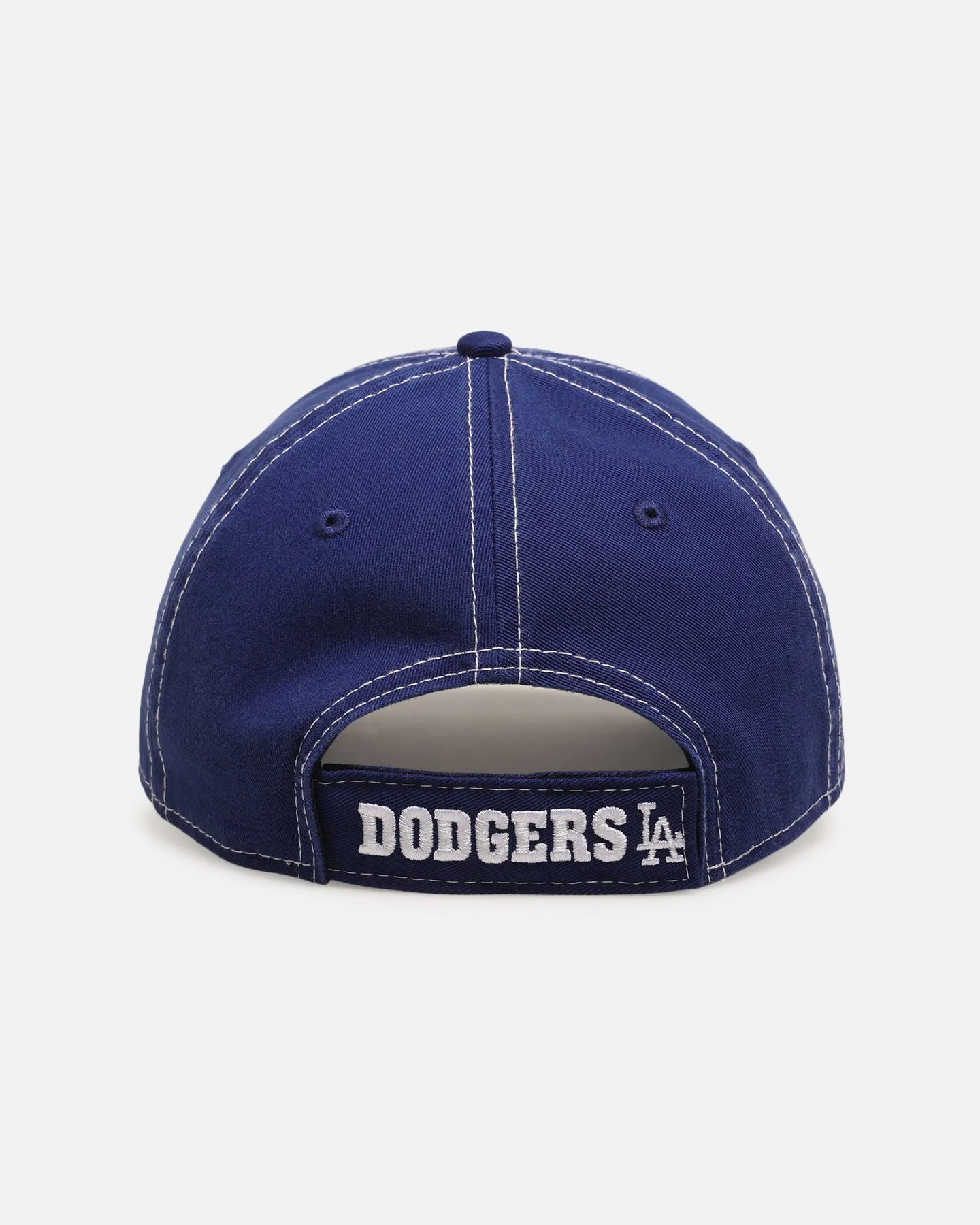 New Era Los Angeles Dodgers 'Contrast Stitch' 9TWENTY Strapback Official Team Colour sold by Culture Kings product image thumbnail 2