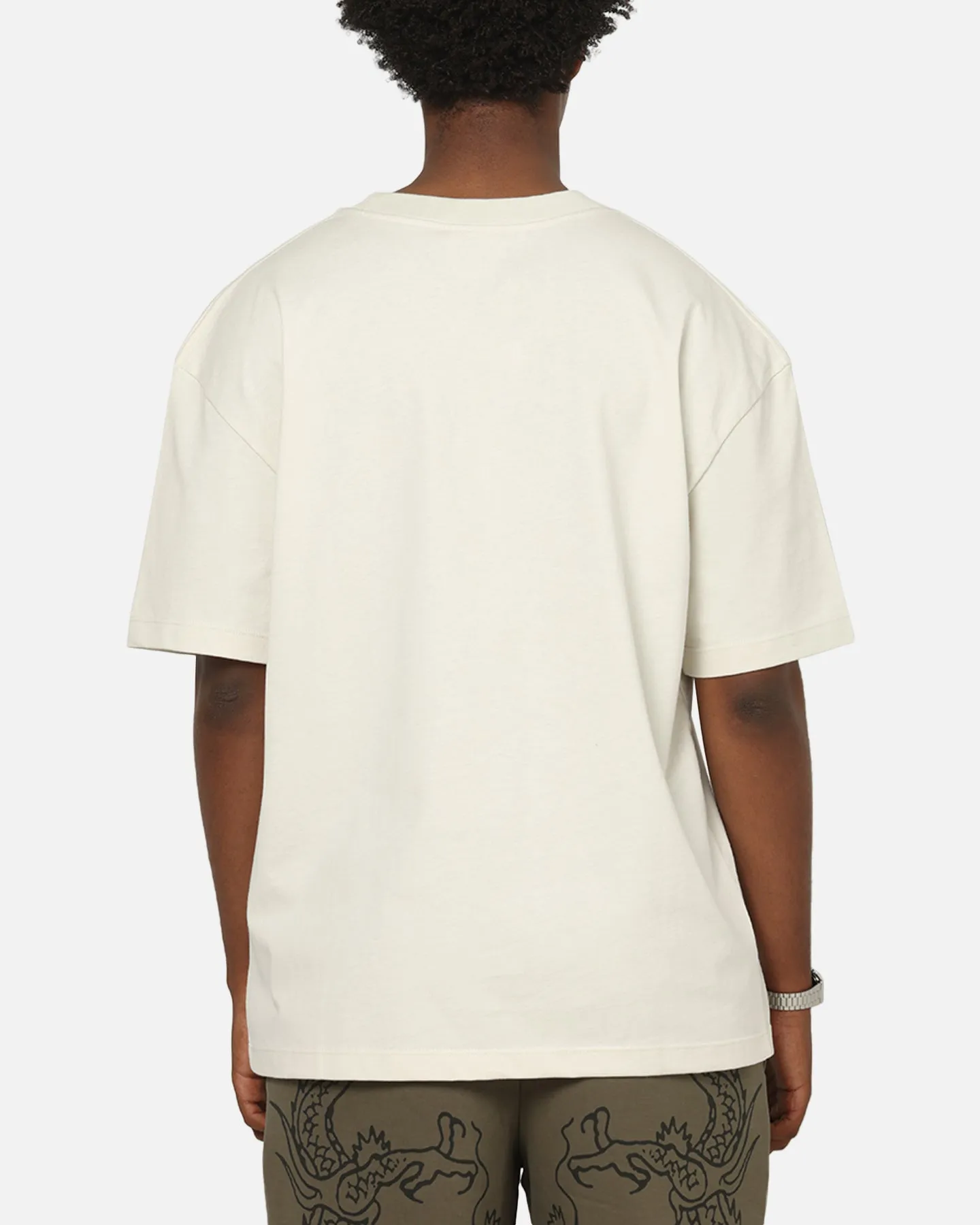Champion Heritage Flocked Graphic T-Shirt Ivory sold by Culture Kings product image thumbnail 3