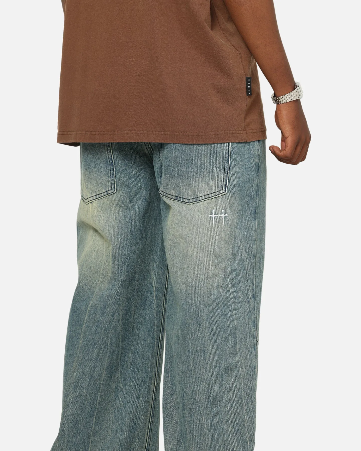 Saint Morta Amplus Jeans Crystal Blue sold by Culture Kings product image thumbnail 3