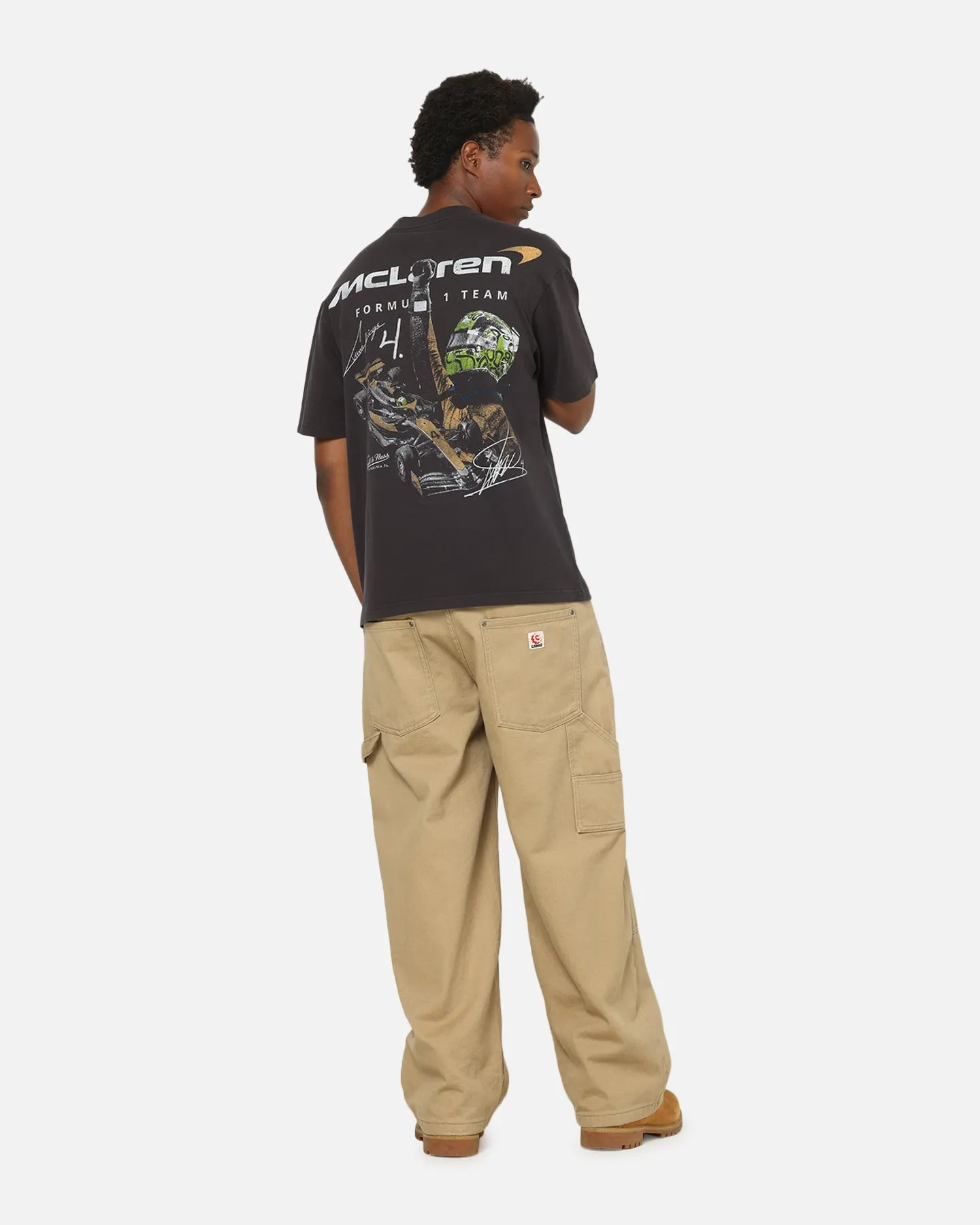 Mitchell & Ness X Mclaren Lando Norris Victory T-Shirt Faded Black sold by Culture Kings product image thumbnail 4