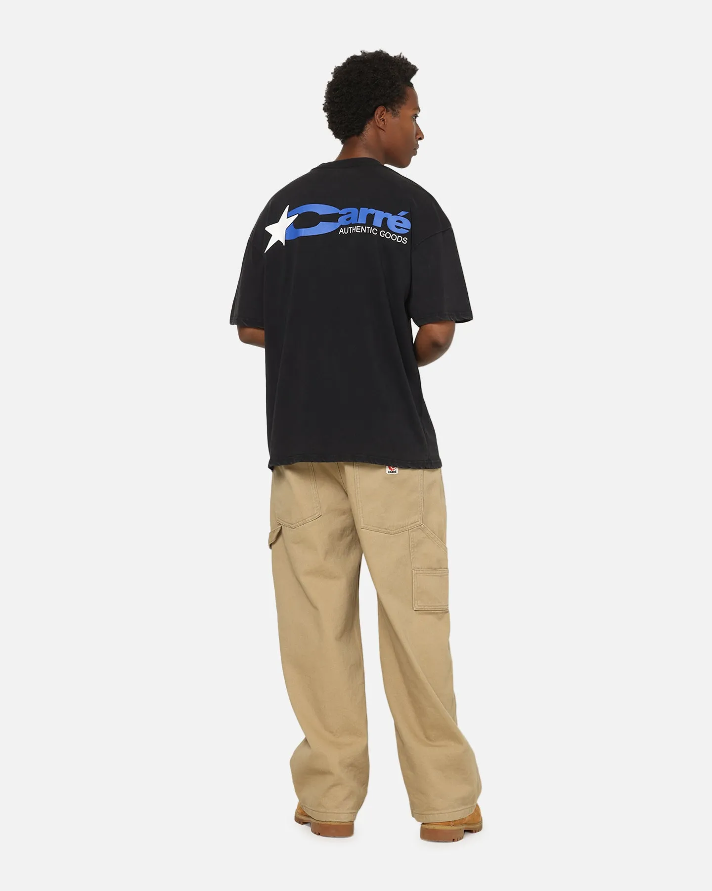 Carre Star Mark T-Shirt Black Acidwash sold by Culture Kings product image thumbnail 3