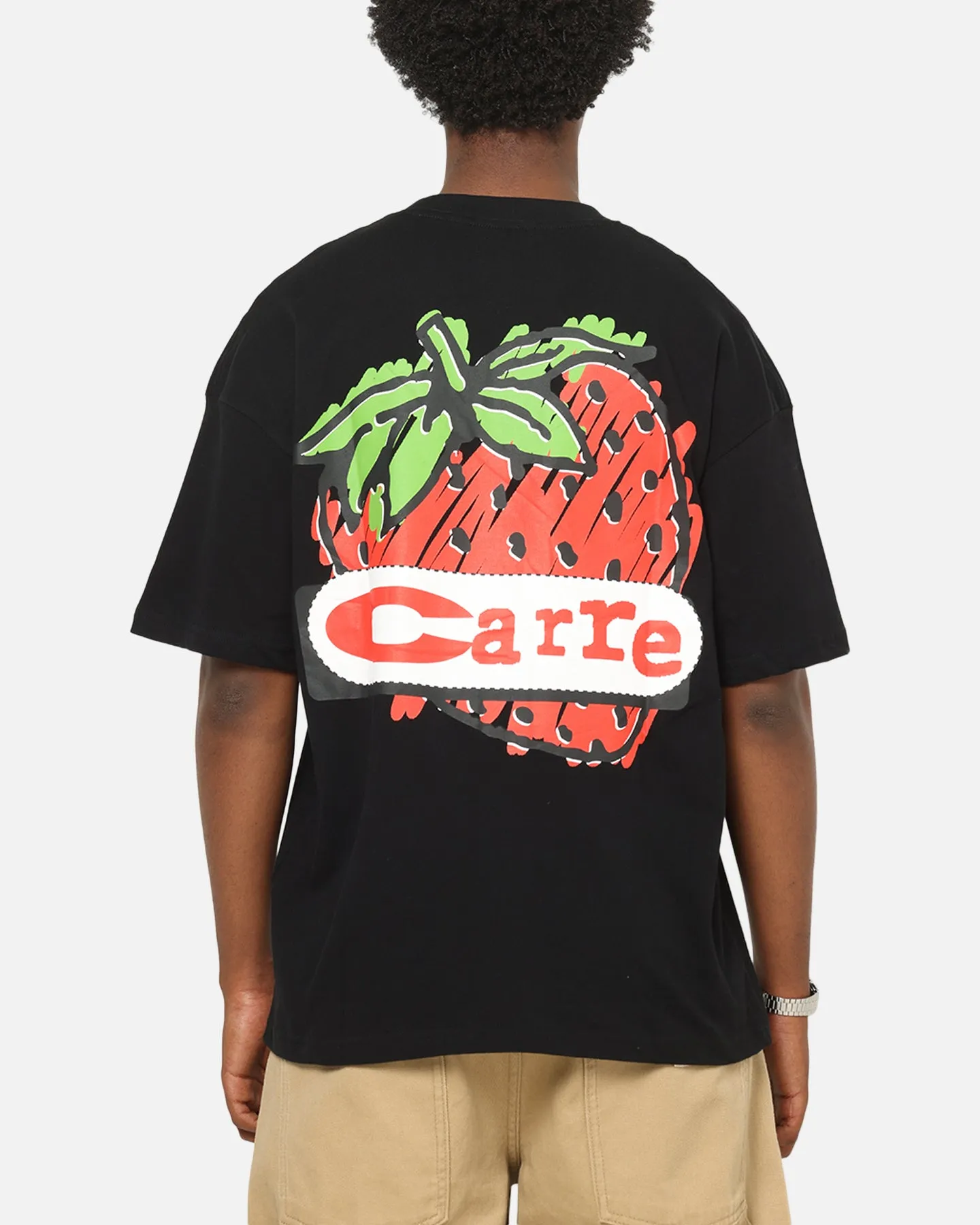 Carre Strawberry T-Shirt Black sold by Culture Kings