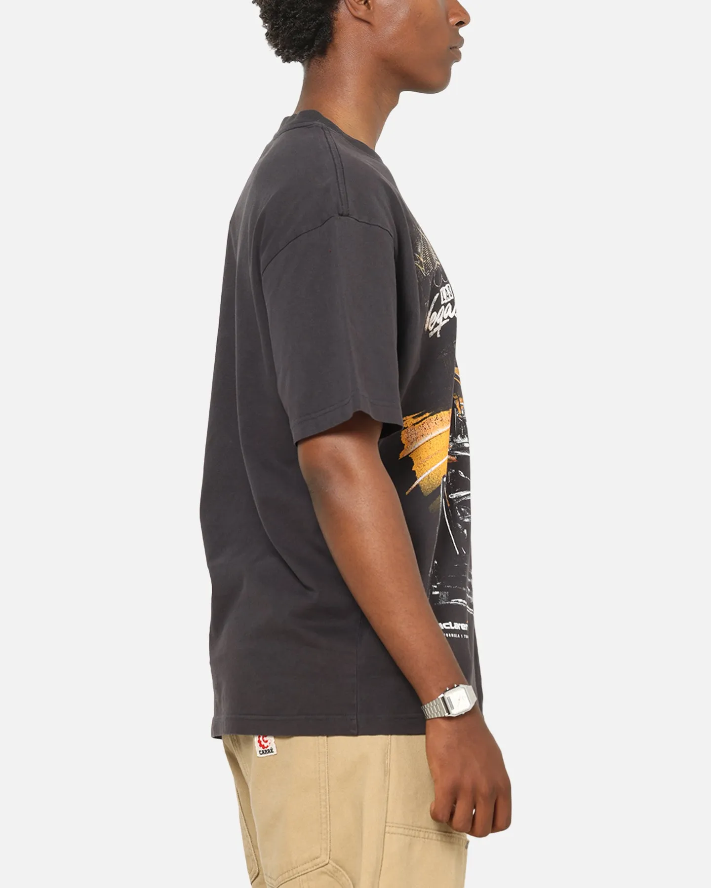 Mitchell & Ness X Mclaren Vegas 2025 T-Shirt Washed Black sold by Culture Kings product image thumbnail 4
