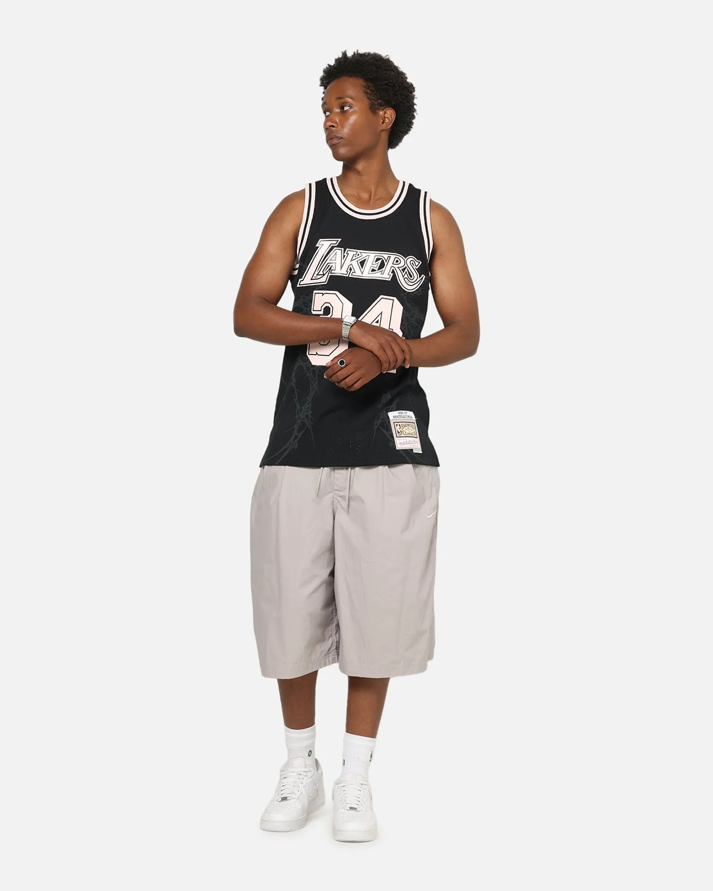 Mitchell & Ness Los Angeles Lakers Shaquille O'Neal 'Cyber' Swing Jersey Black sold by Culture Kings product image thumbnail 3