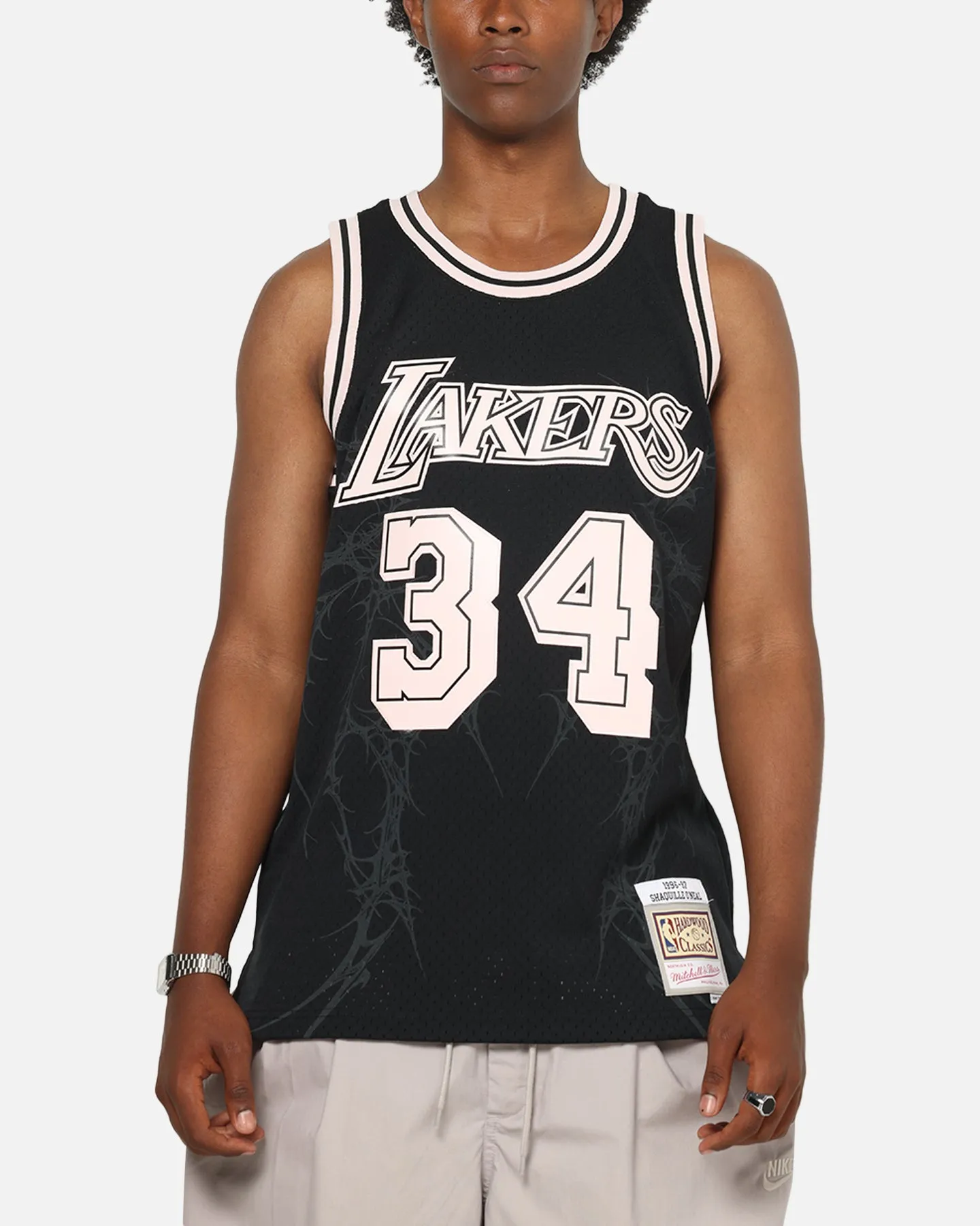 Mitchell & Ness Los Angeles Lakers Shaquille O'Neal 'Cyber' Swing Jersey Black sold by Culture Kings