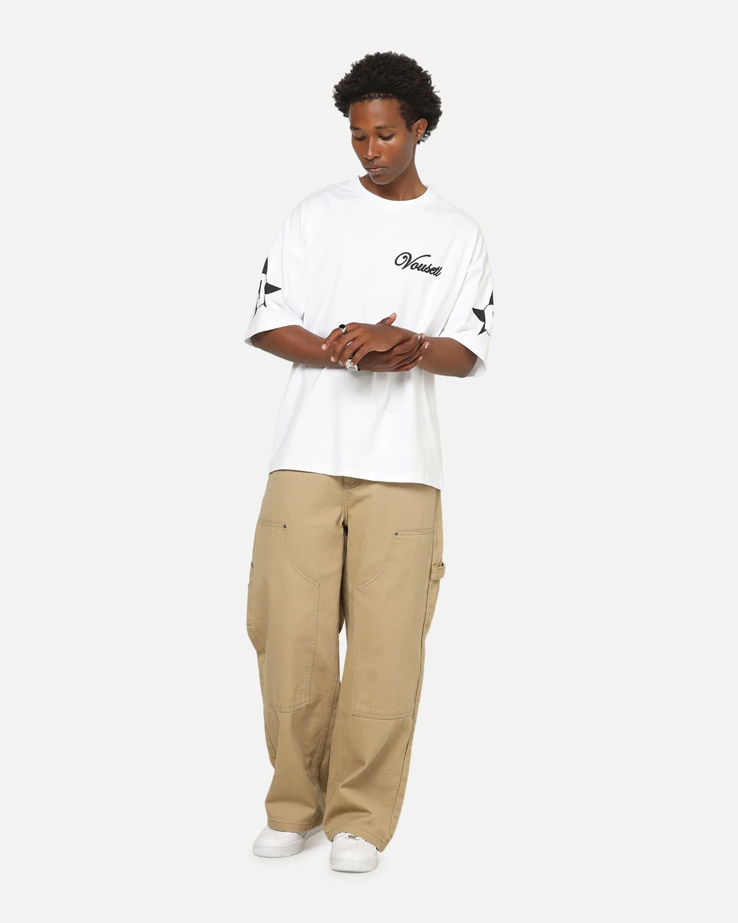 Vouseti Star T-Shirt White sold by Culture Kings product image thumbnail 2