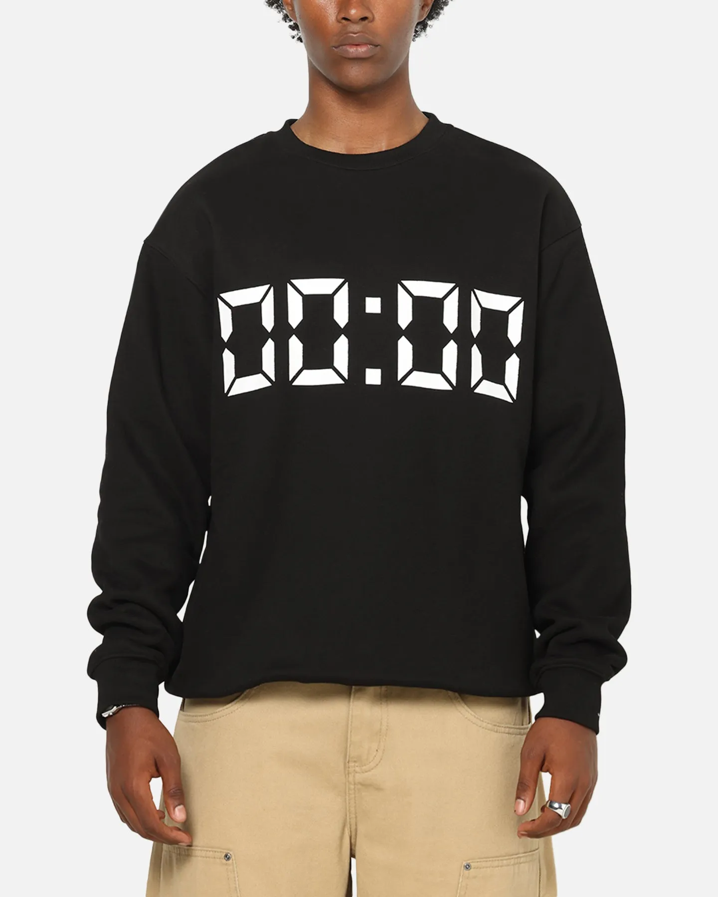 Vouseti Us Against Time Sweater Black sold by Culture Kings