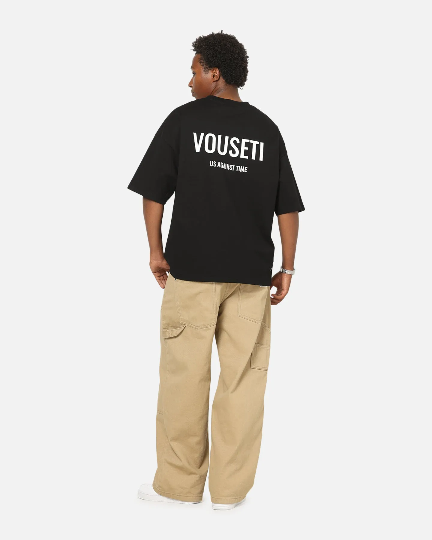 Vouseti Us Against Time T-Shirt Black sold by Culture Kings product image thumbnail 4