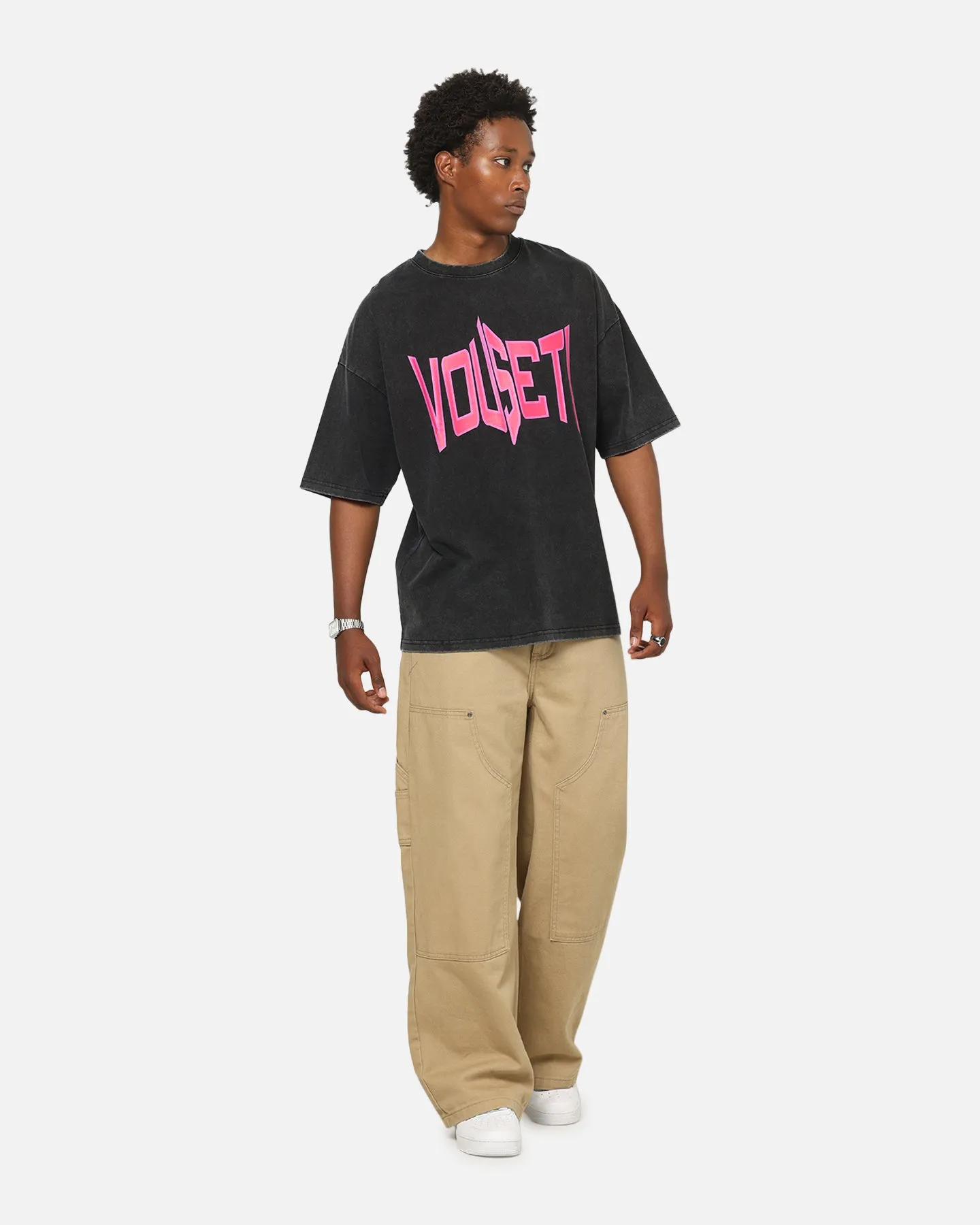 Vouseti Lock In T-Shirt Vintage Black sold by Culture Kings product image thumbnail 2