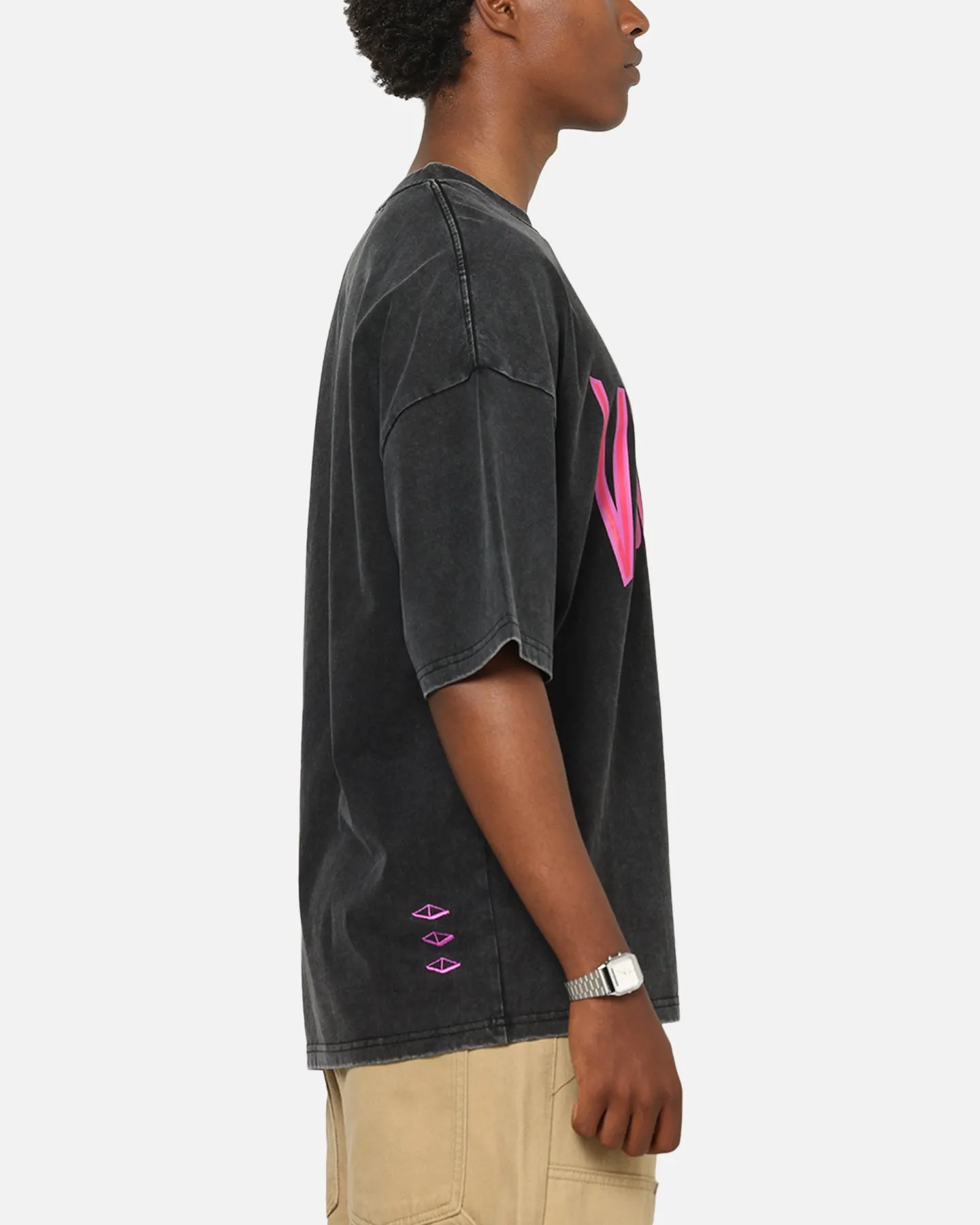 Vouseti Lock In T-Shirt Vintage Black sold by Culture Kings product image thumbnail 4