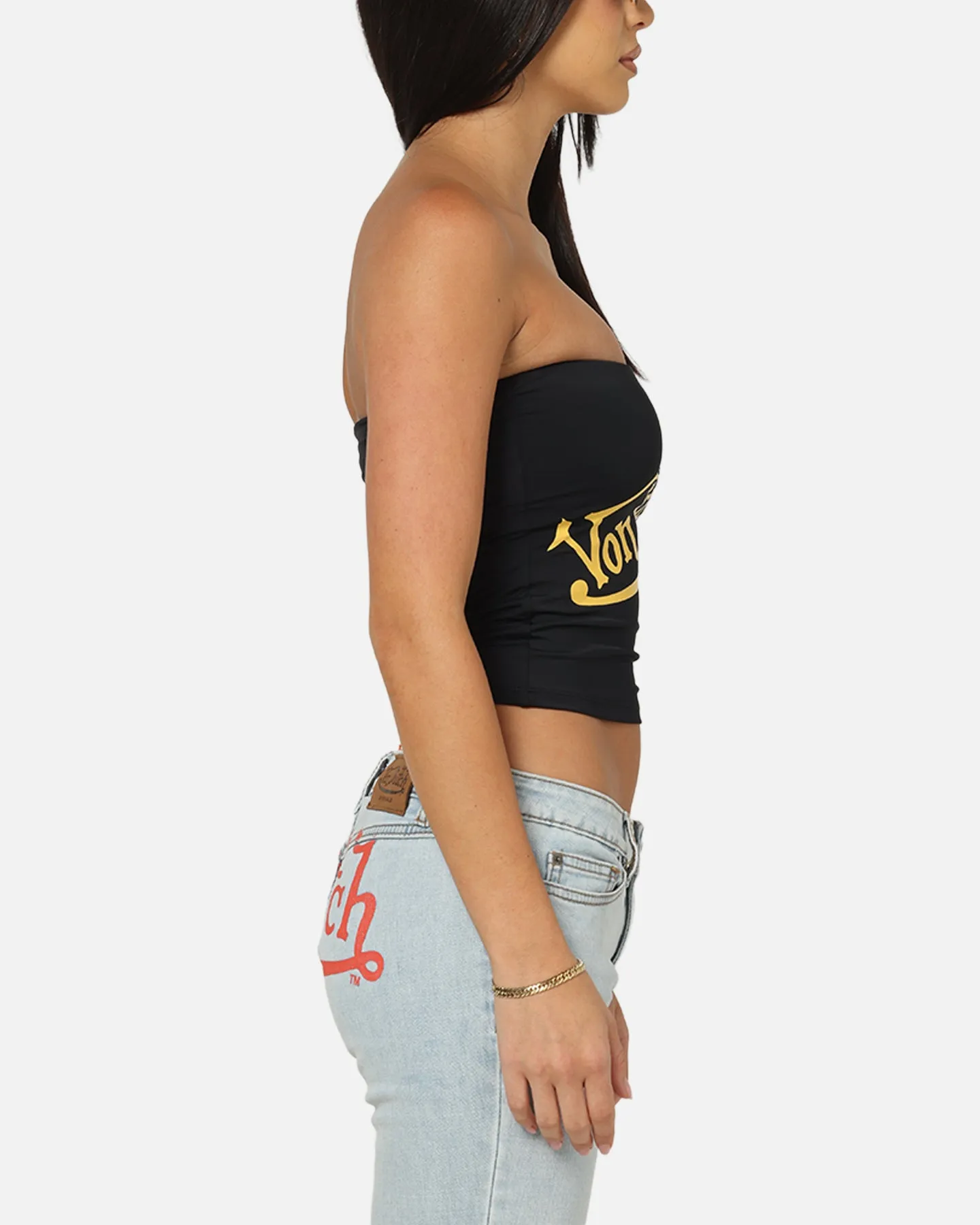Von Dutch Women's Bandeau Top Black sold by Culture Kings product image thumbnail 4