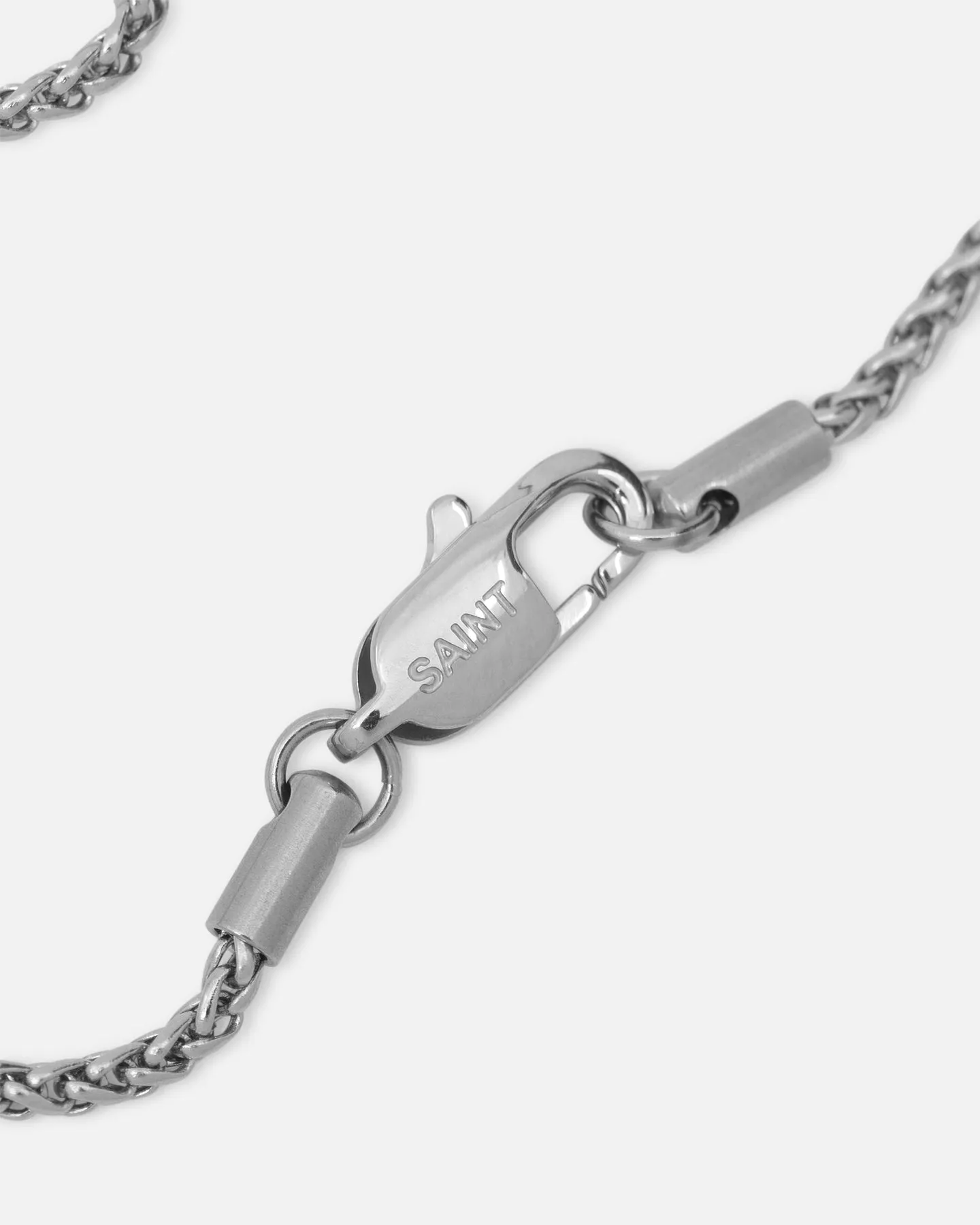 Saint Morta 2MM Palm Chain Bracelet White Gold sold by Culture Kings product image thumbnail 3