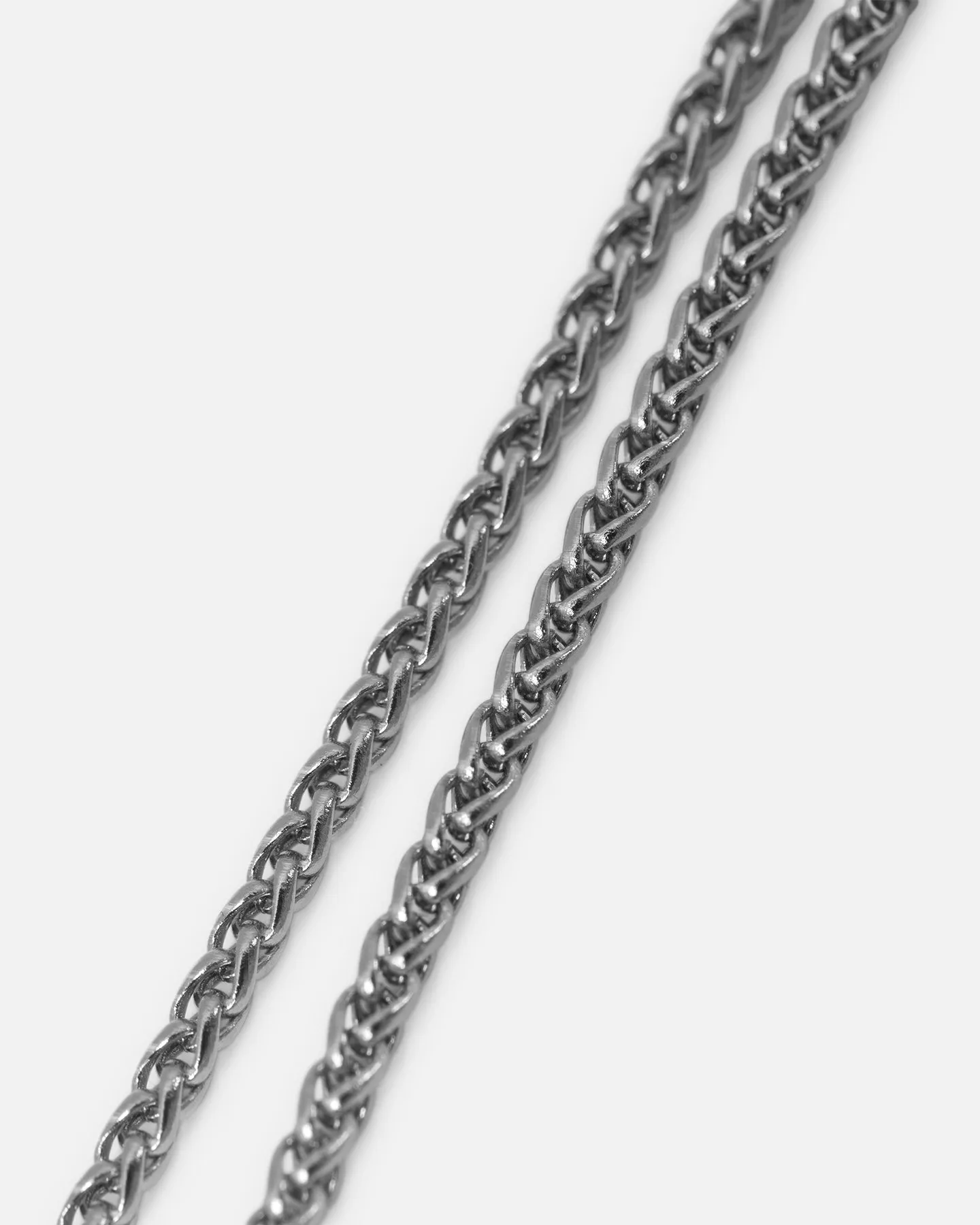 Saint Morta 2MM Palm Chain Bracelet White Gold sold by Culture Kings product image thumbnail 4