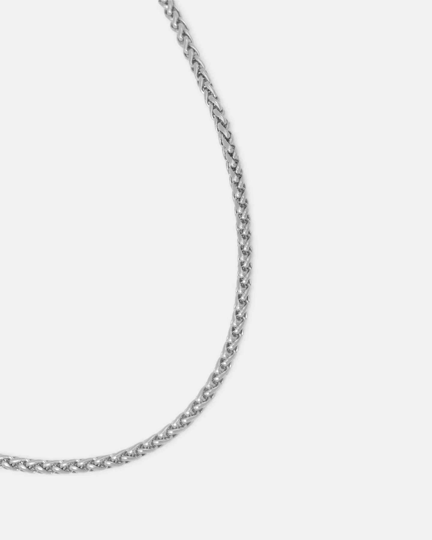 Saint Morta 2MM Palm Chain White Gold sold by Culture Kings product image thumbnail 2