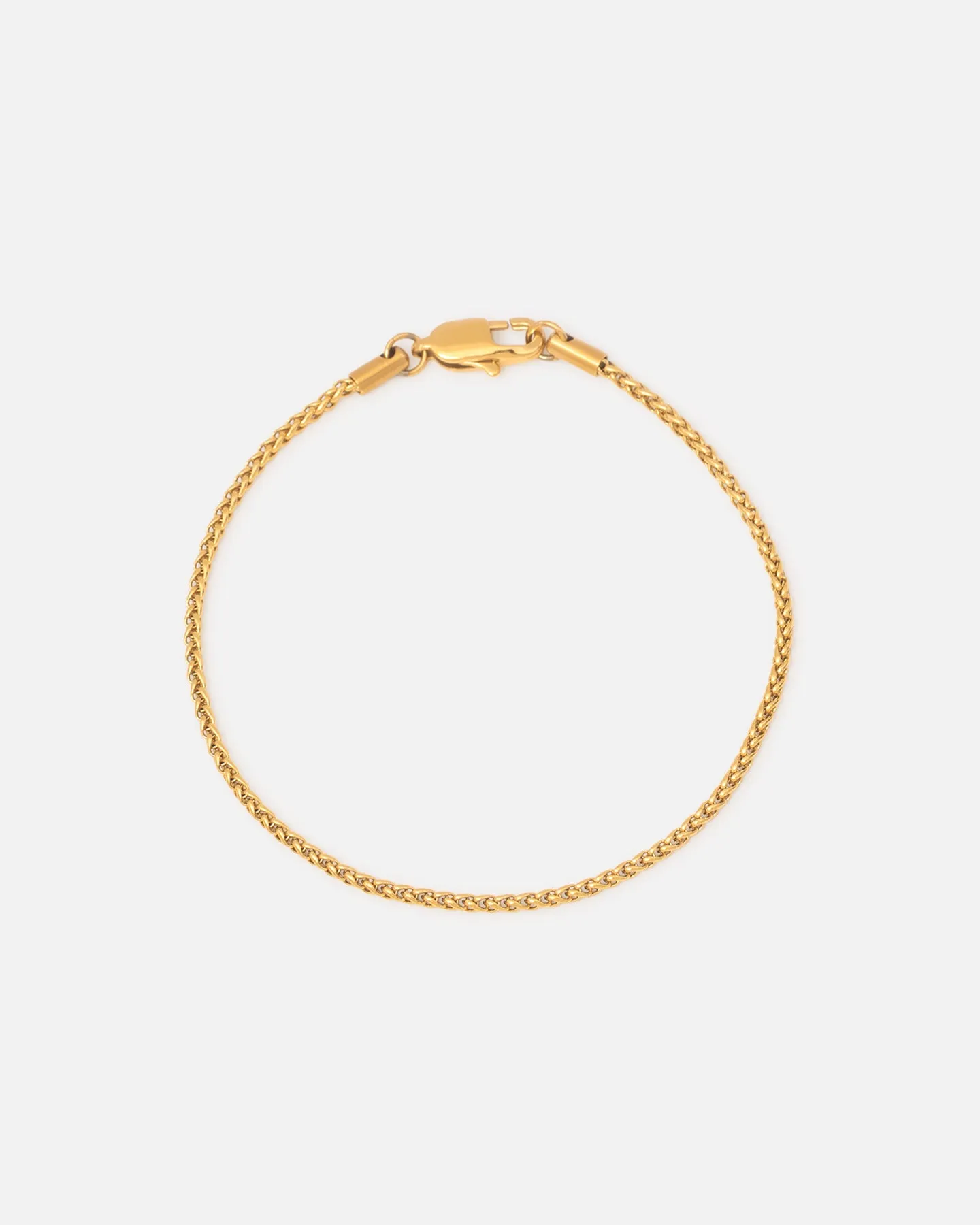 Saint Morta 2MM Palm Chain Bracelet Gold sold by Culture Kings
