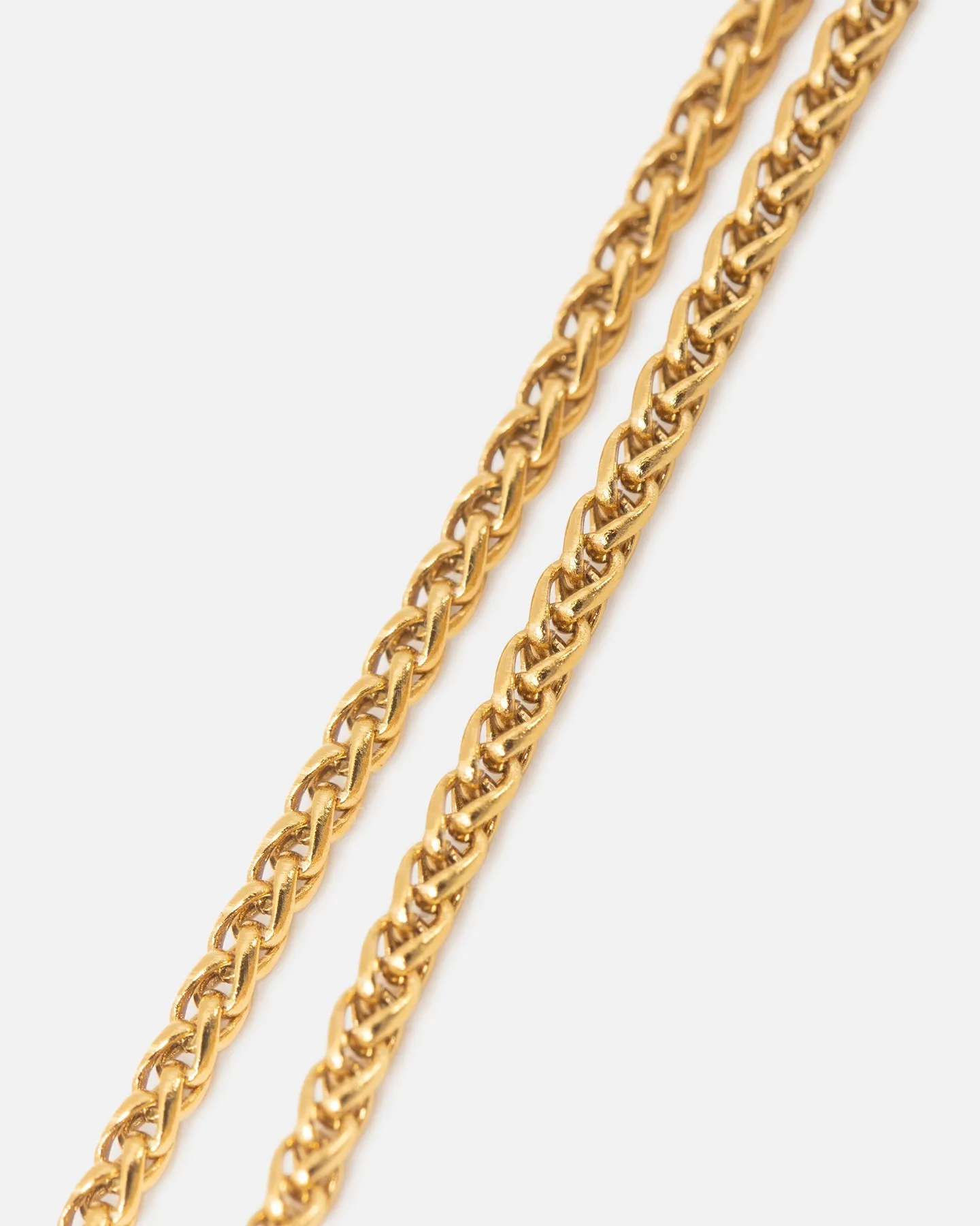 Saint Morta 2MM Palm Chain Bracelet Gold sold by Culture Kings product image thumbnail 3