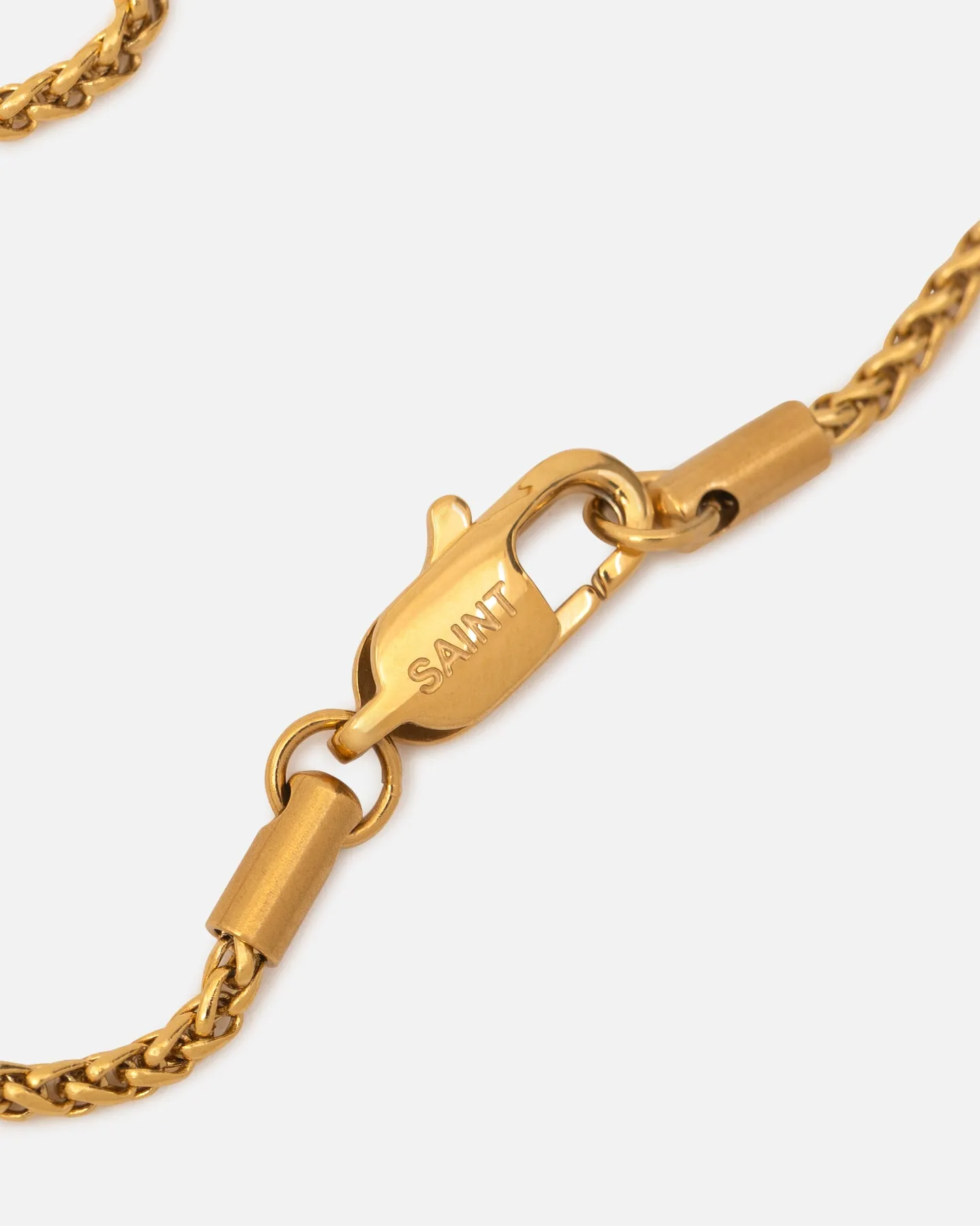 Saint Morta 2MM Palm Chain Bracelet Gold sold by Culture Kings product image thumbnail 4