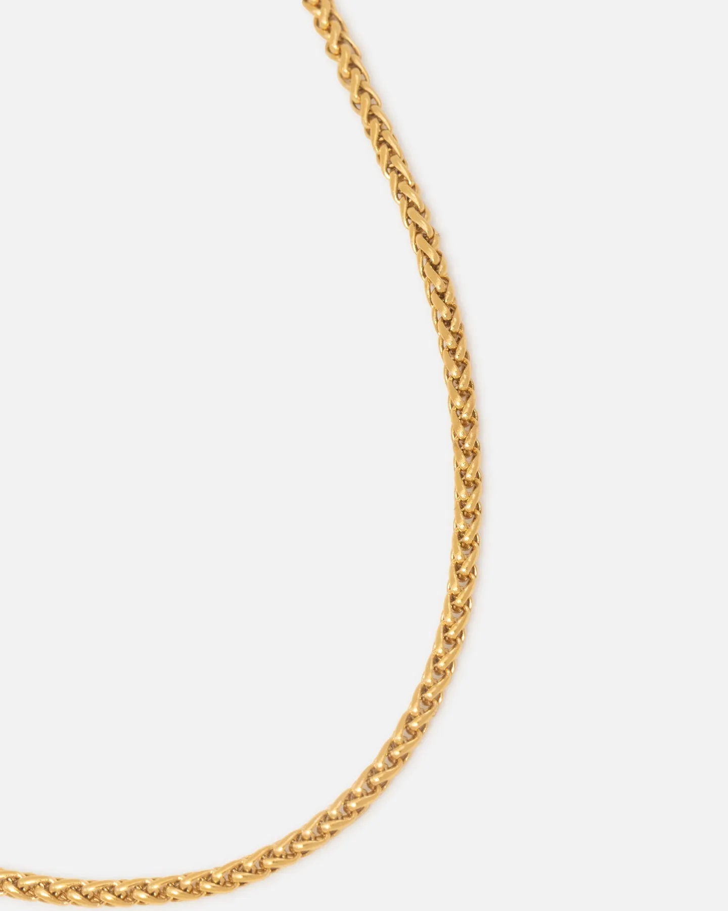 Saint Morta 2MM Palm Chain Gold sold by Culture Kings product image thumbnail 2