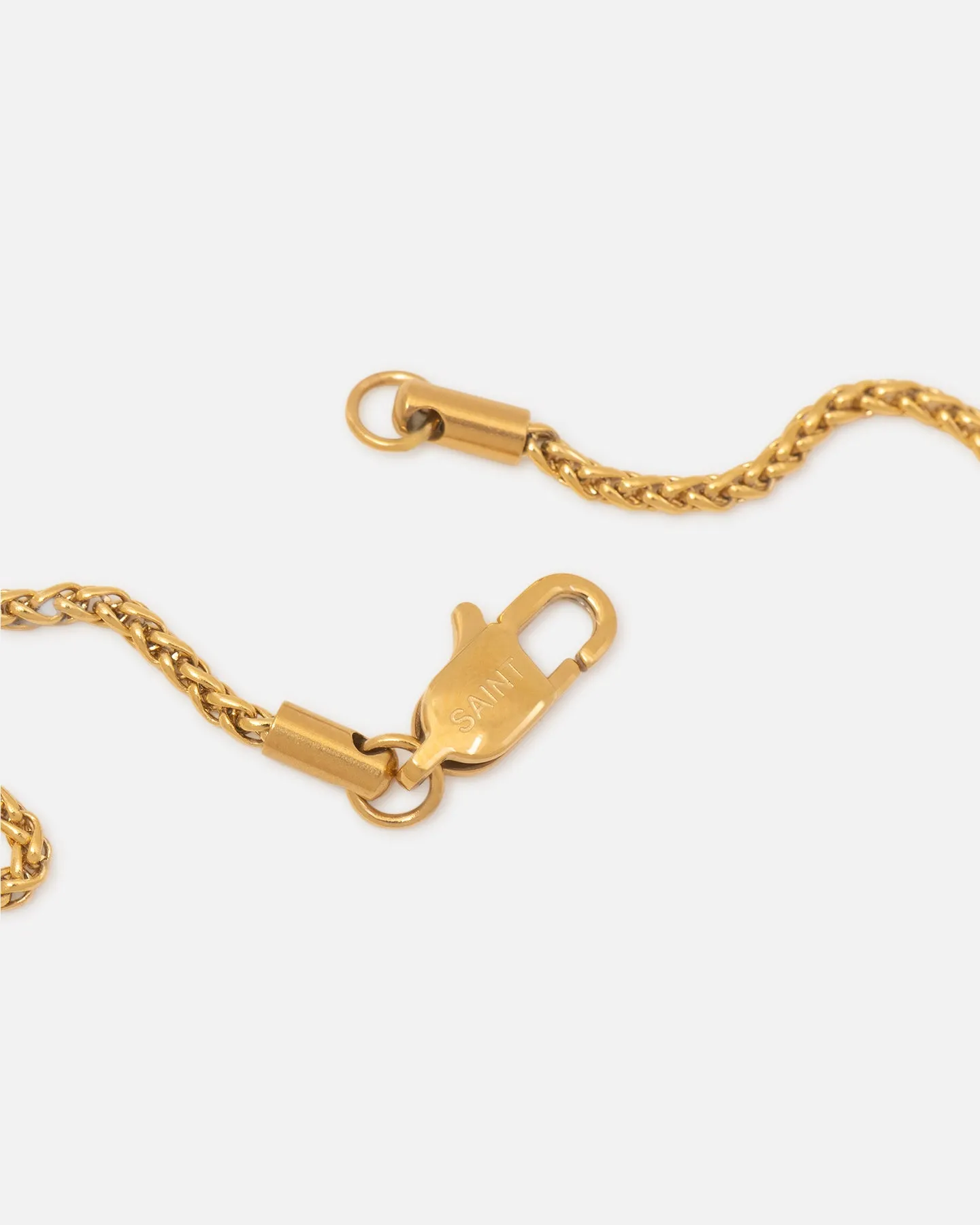 Saint Morta 2MM Palm Chain Gold sold by Culture Kings product image thumbnail 5