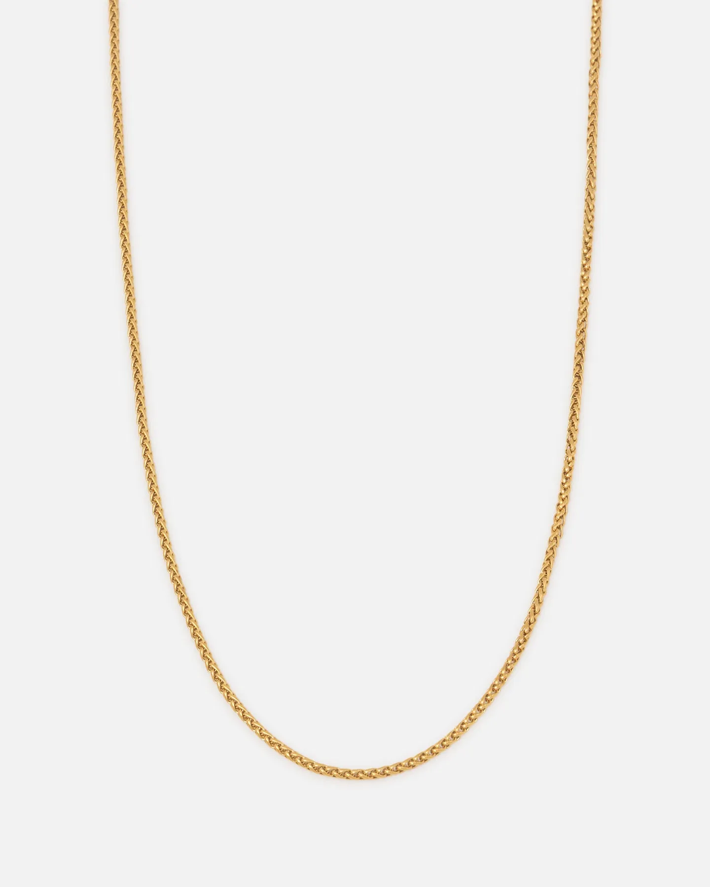 Saint Morta 2MM Palm Chain Gold sold by Culture Kings