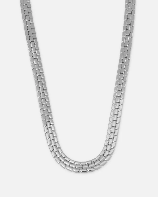 Saint Morta Spine Chain White Gold sold by Culture Kings