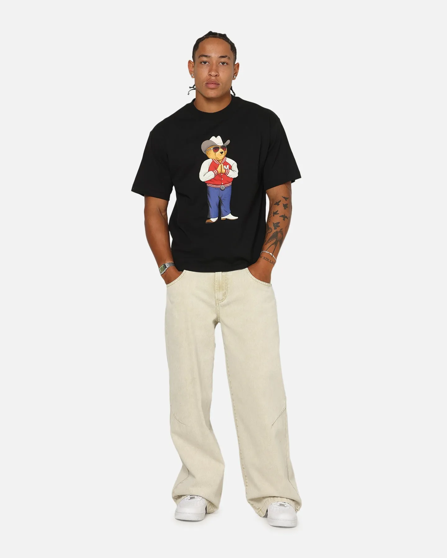 Market Hee-Haw Bear T-Shirt Black sold by Culture Kings product image thumbnail 2