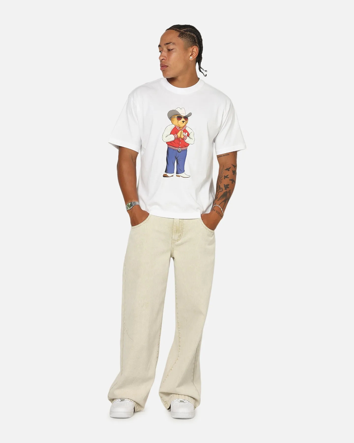 Market Hee-Haw Bear T-Shirt White sold by Culture Kings product image thumbnail 2