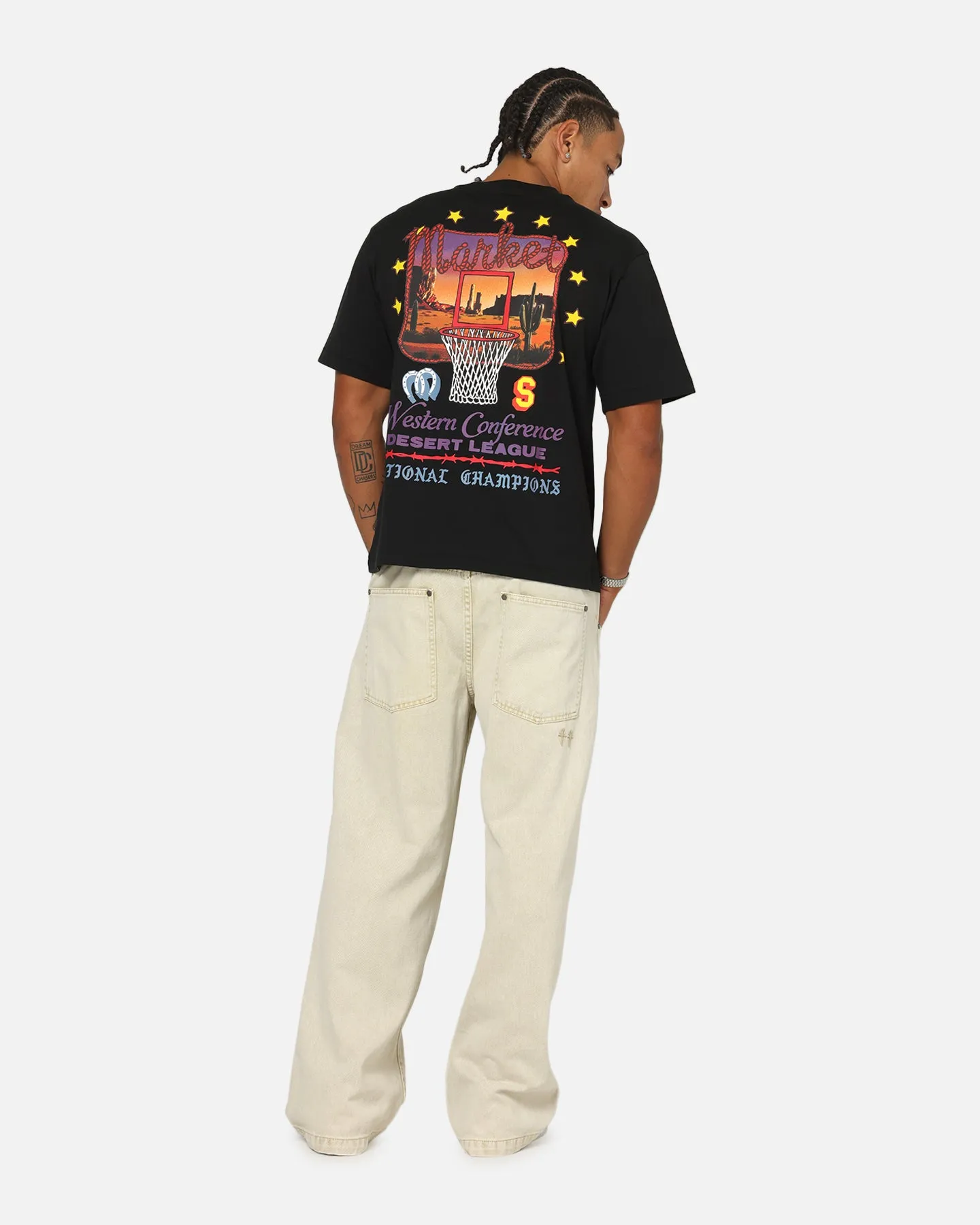 Market Desert League T-Shirt Pirate Black sold by Culture Kings product image thumbnail 3