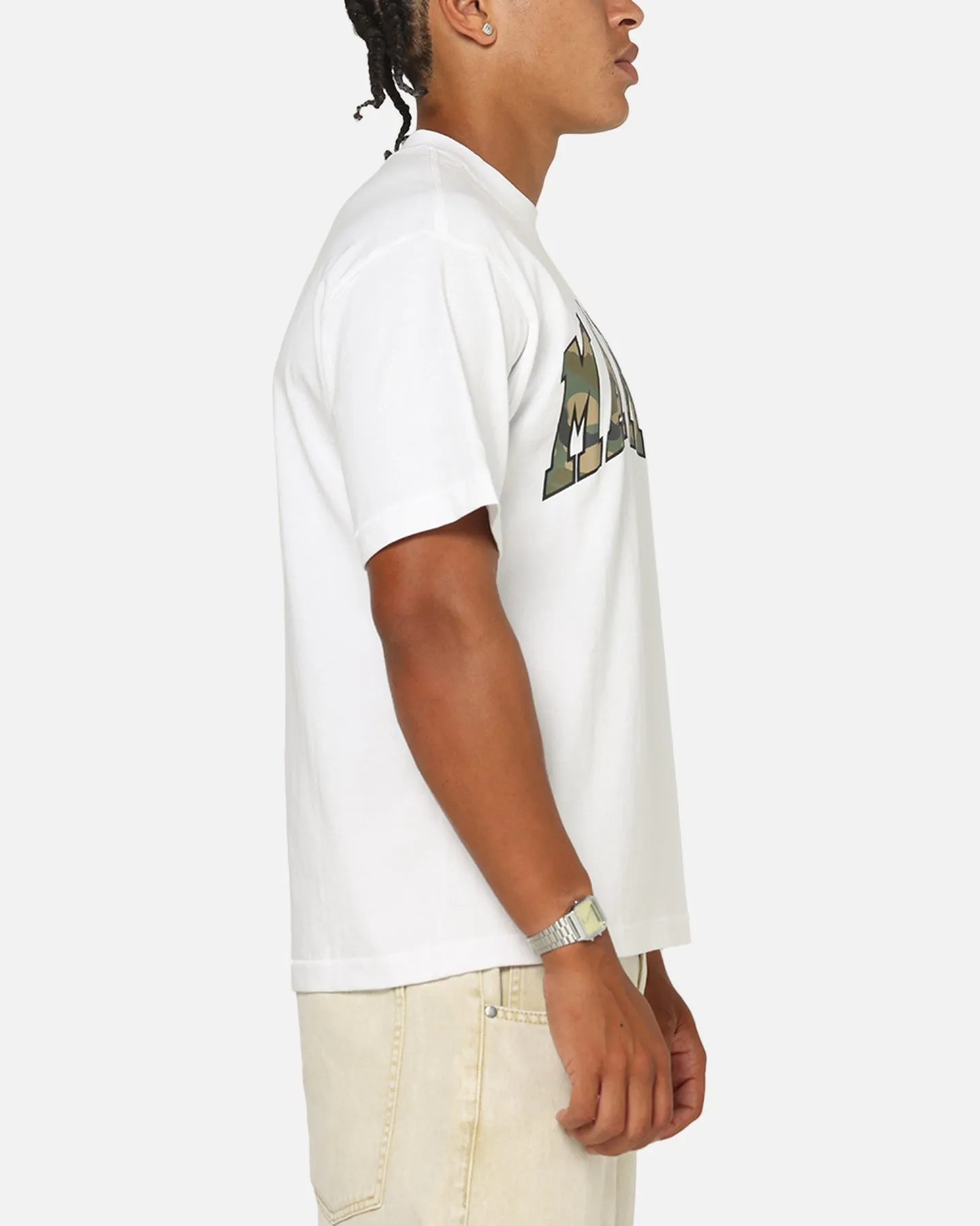 Market Camo Arc T-Shirt White sold by Culture Kings product image thumbnail 4