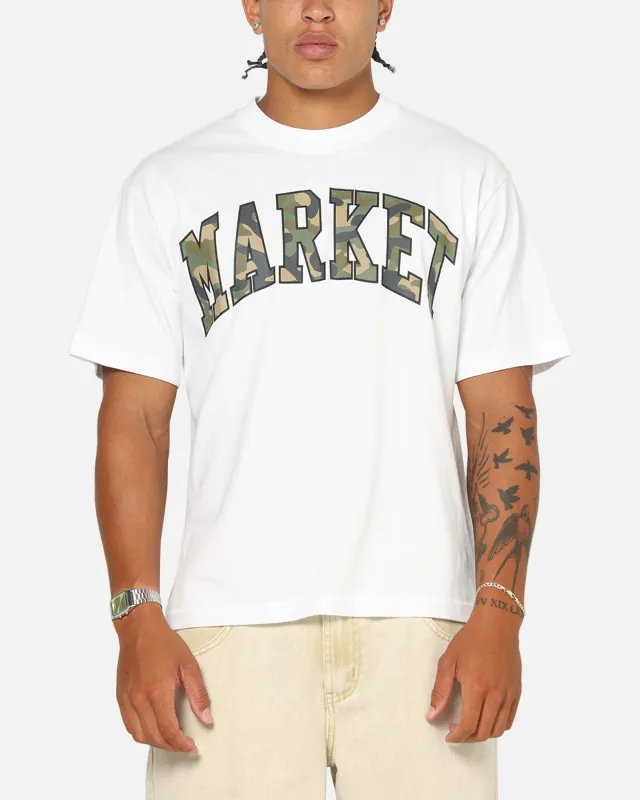 Market Camo Arc T-Shirt White sold by Culture Kings
