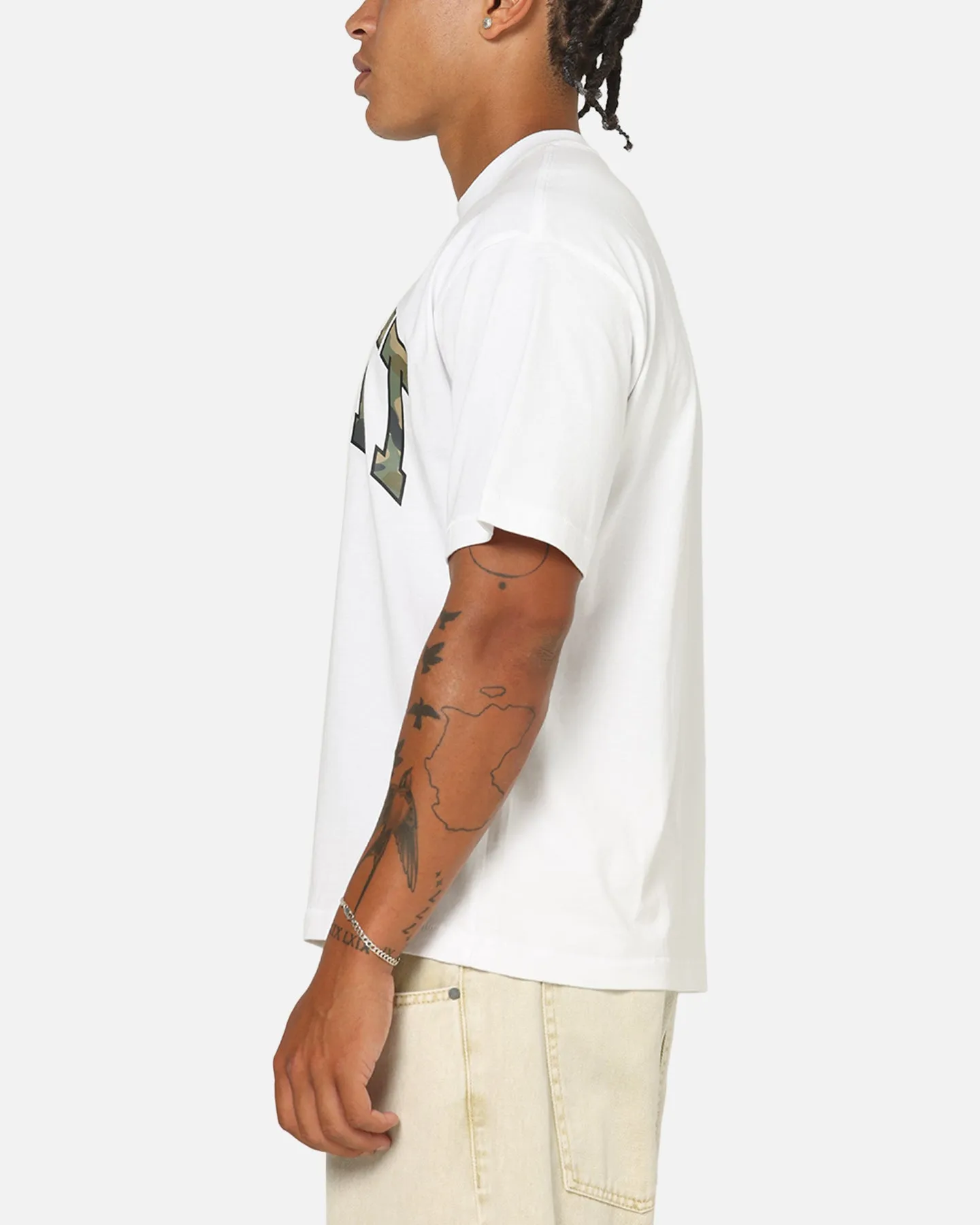 Market Camo Arc T-Shirt White sold by Culture Kings product image thumbnail 5