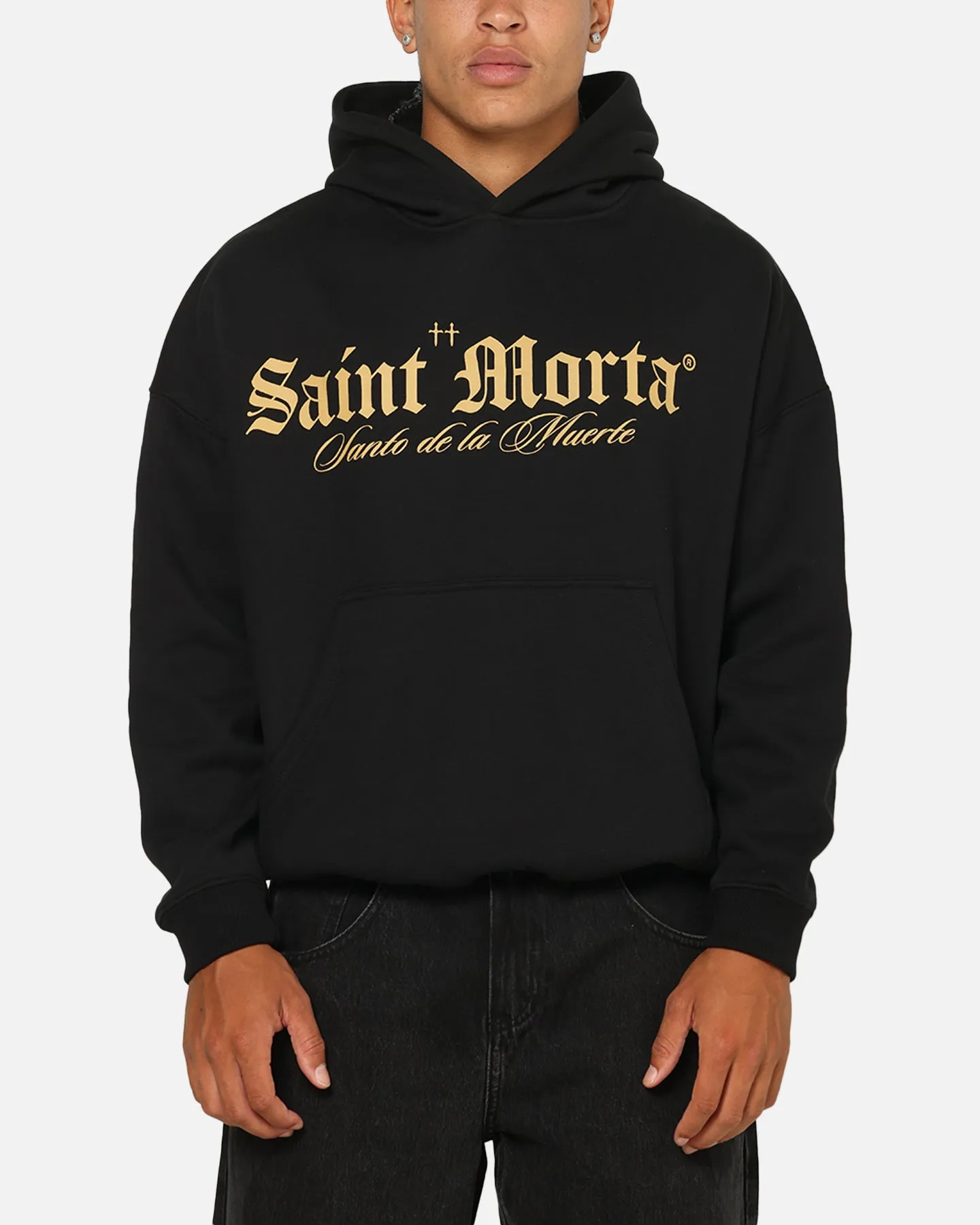 Saint Morta Muerte Hoodie Black sold by Culture Kings