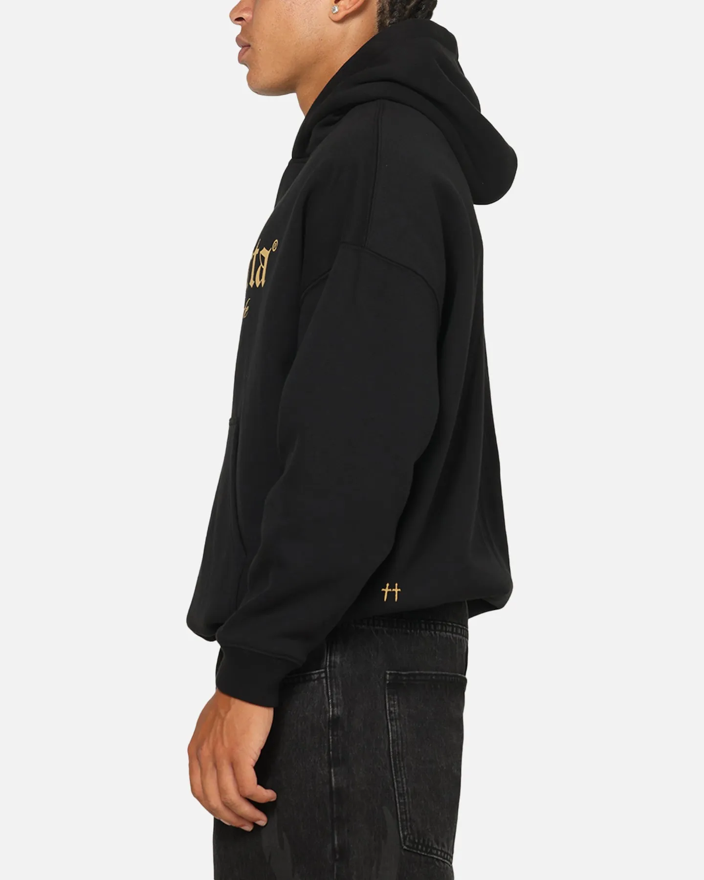 Saint Morta Muerte Hoodie Black sold by Culture Kings product image thumbnail 5