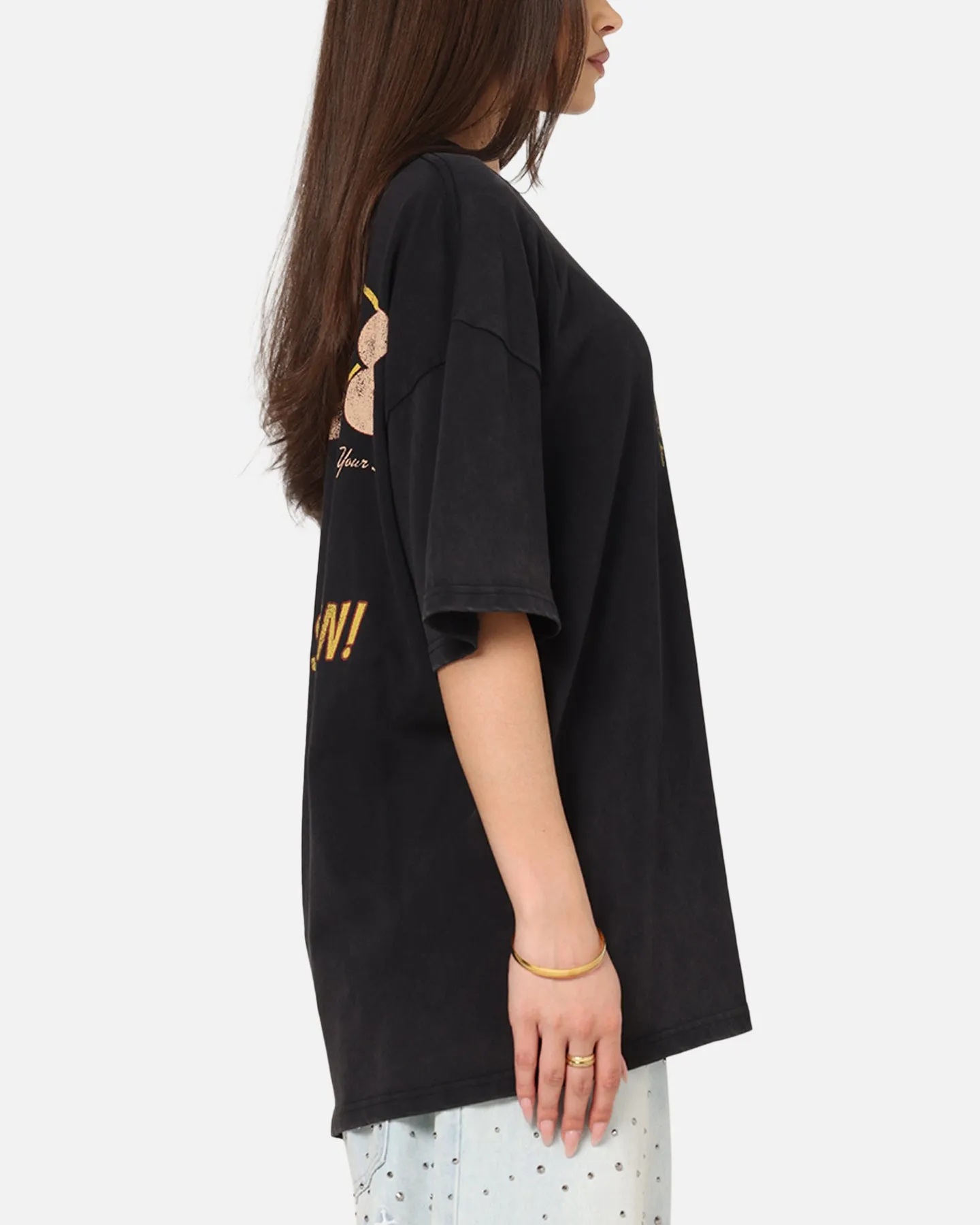 73Studio X Fallout: New Vegas Lucky 38 T-Shirt Black Acidwash sold by Culture Kings product image thumbnail 5