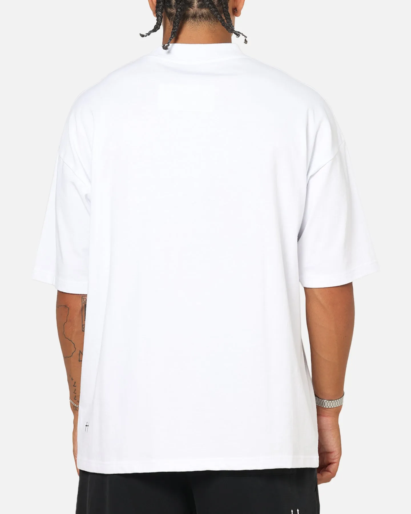Saint Morta Serenity Mock Neck T-Shirt White sold by Culture Kings product image thumbnail 3