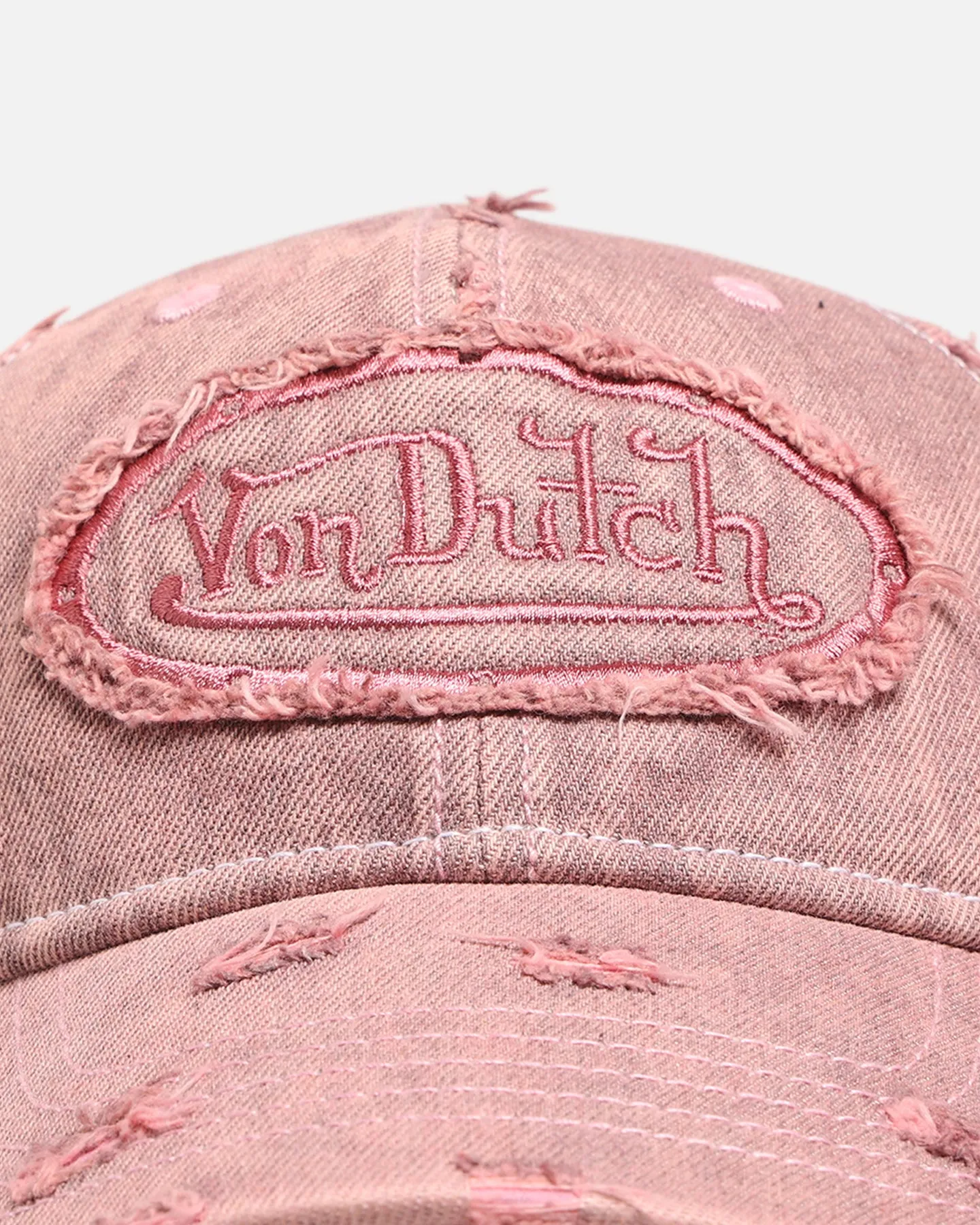 Von Dutch Overdye Wash Trucker Snapback Pink sold by Culture Kings product image thumbnail 5