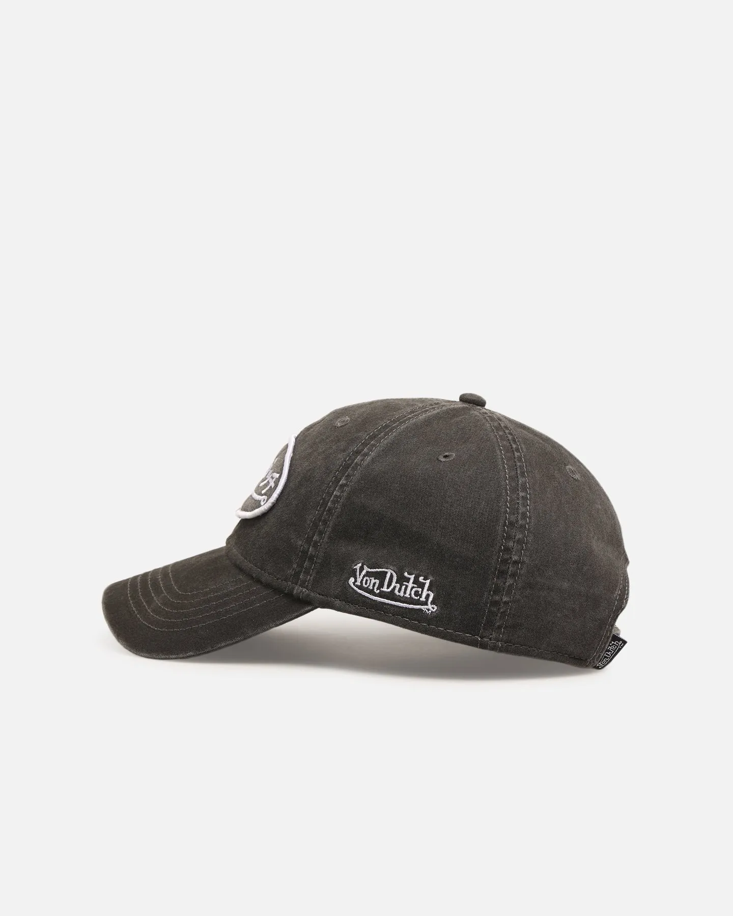 Von Dutch Japanese Script Dad Strapback Cap Washed Black sold by Culture Kings product image thumbnail 4
